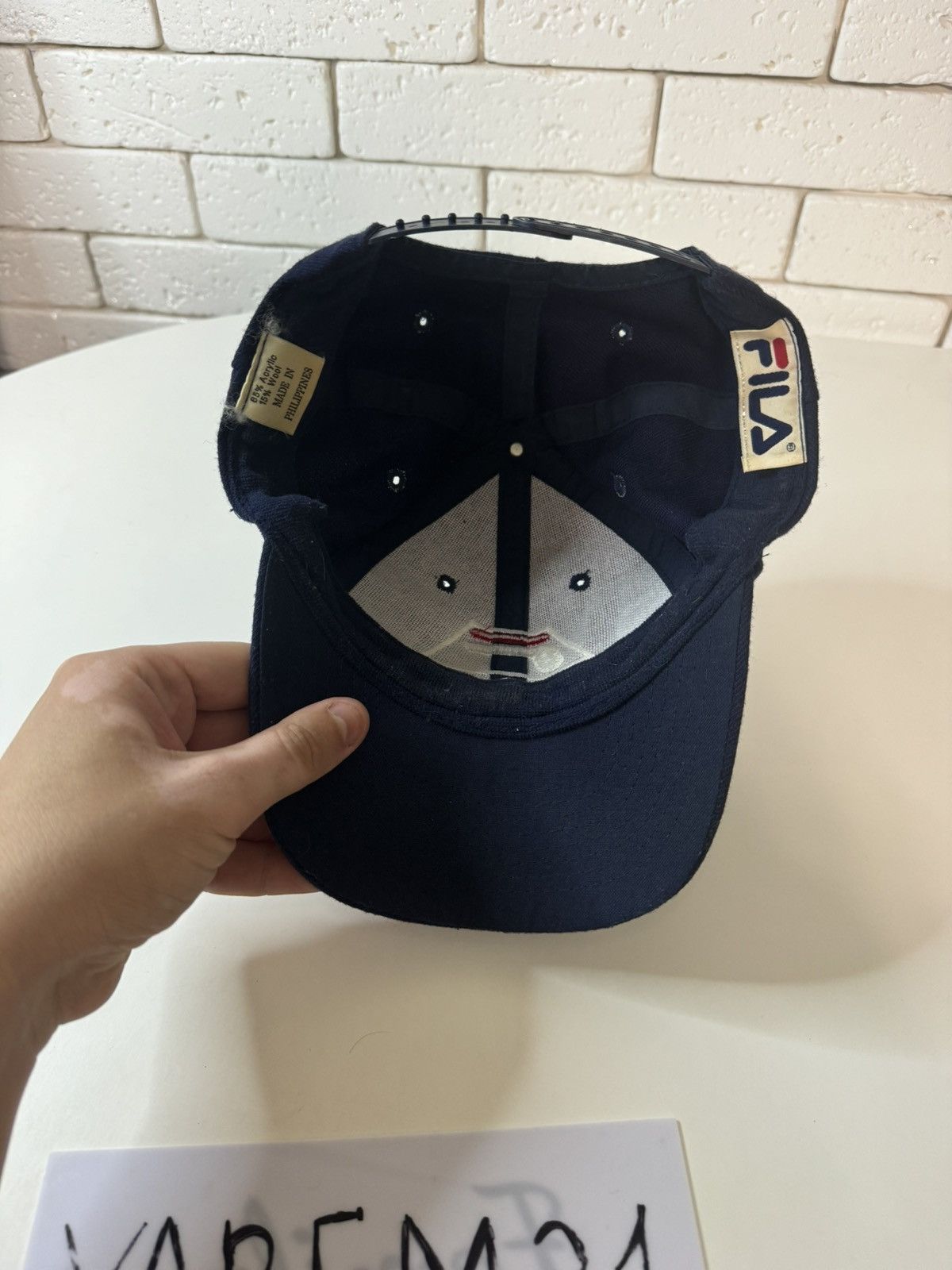 Fila Fila vintage cap hat Size ONE SIZE - 4 Thumbnail
