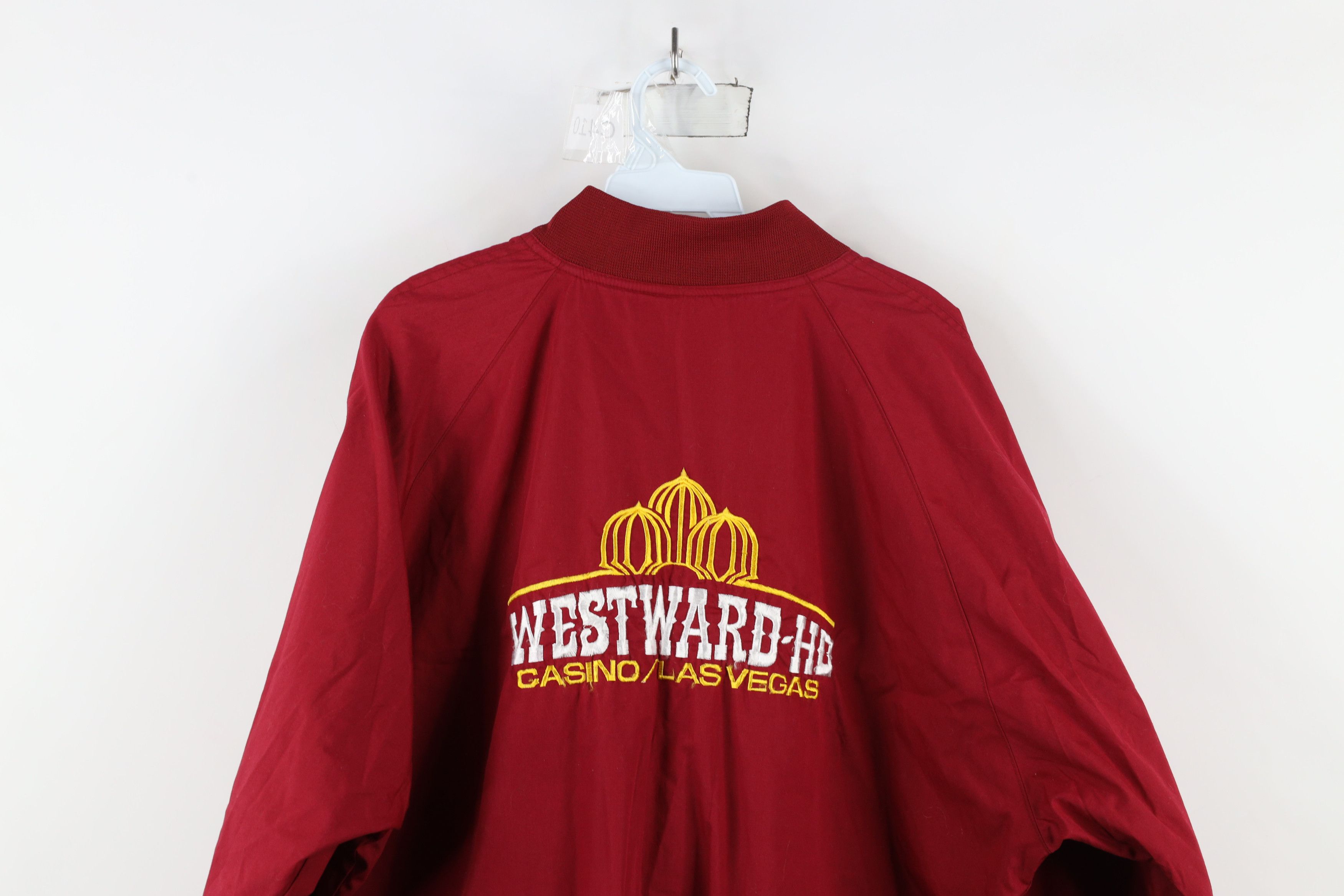 Vintage Vintage 90s Streetwear Westward Las Vegas Bomber Jacket Size US XL / EU 56 / 4 - 12 Thumbnail