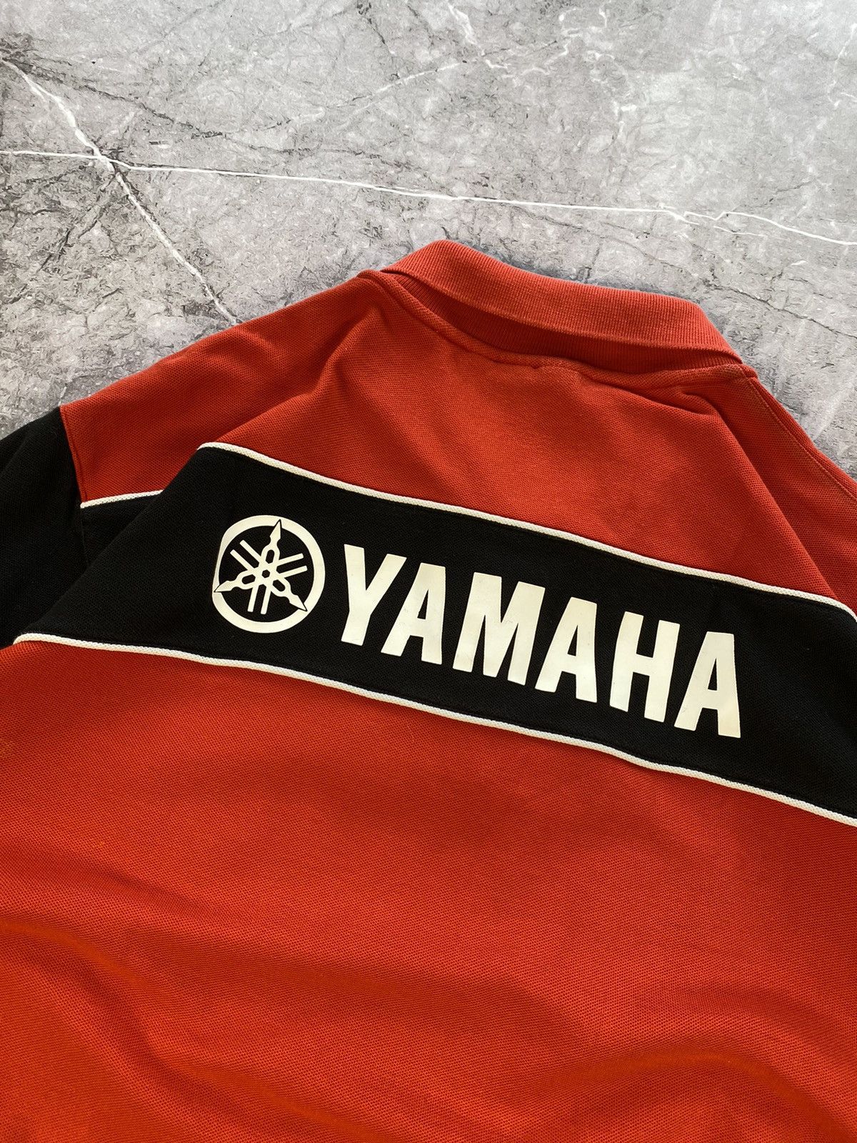 Vintage × Yamaha Vintage Yamaha Official Racing Polo Shirt Moto Tee Formula 1 Size US XL / EU 56 / 4 - 8 Thumbnail