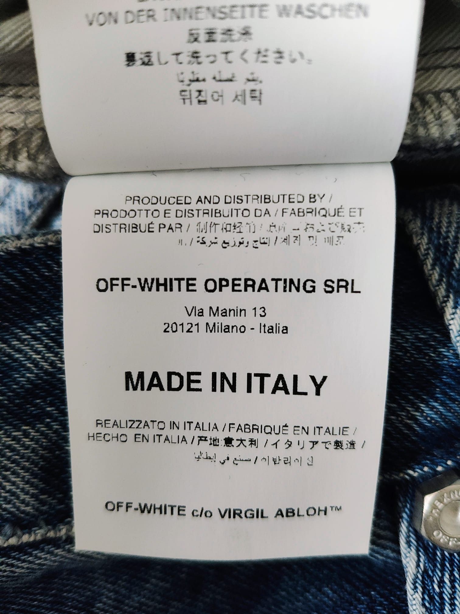 Off-White Spodnie off-white Size 24" / US 00 / IT 34 - 15 Thumbnail