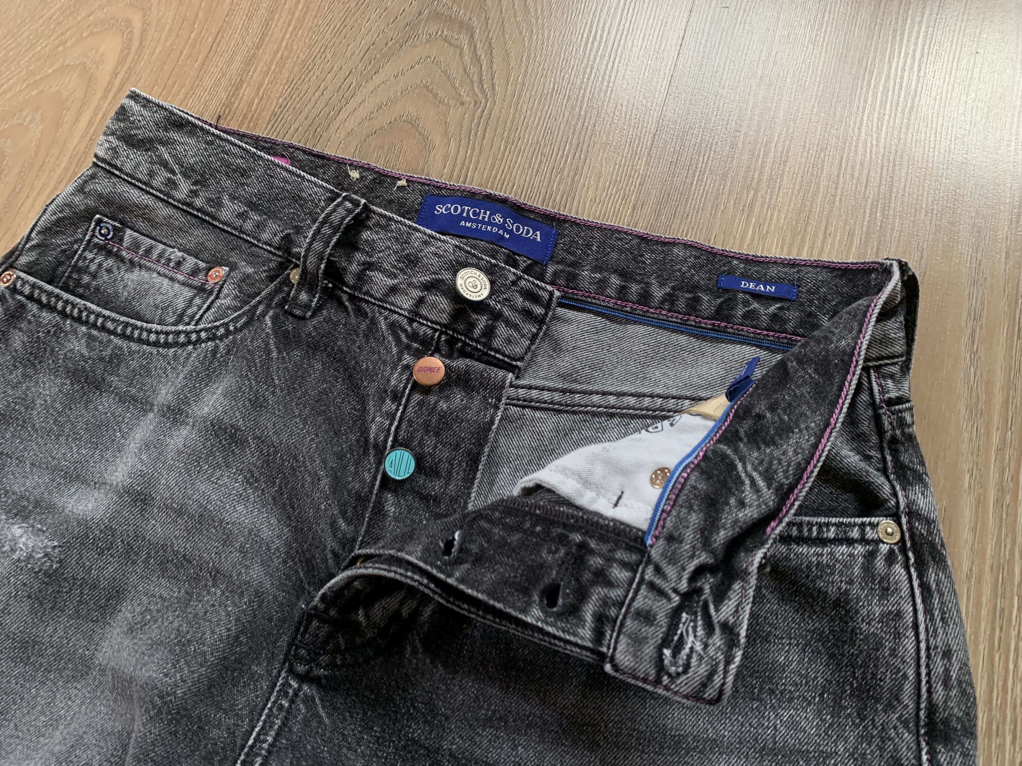 Scotch & Soda Scotch & Soda Dean Grey Jeans Size US 28 / EU 44 - 5 Thumbnail