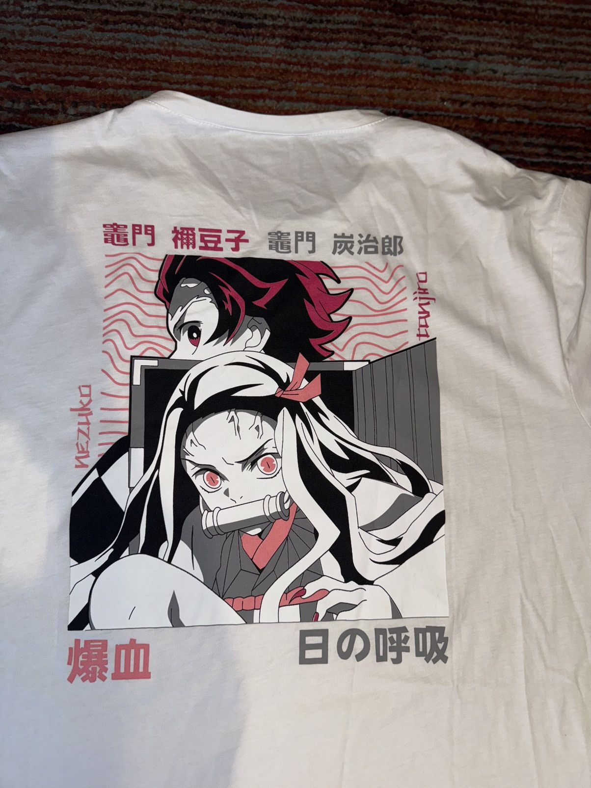 Anime Demon Slayer Akkaya Anime tee Nezuku Size US L / EU 52-54 / 3 - 5 Thumbnail