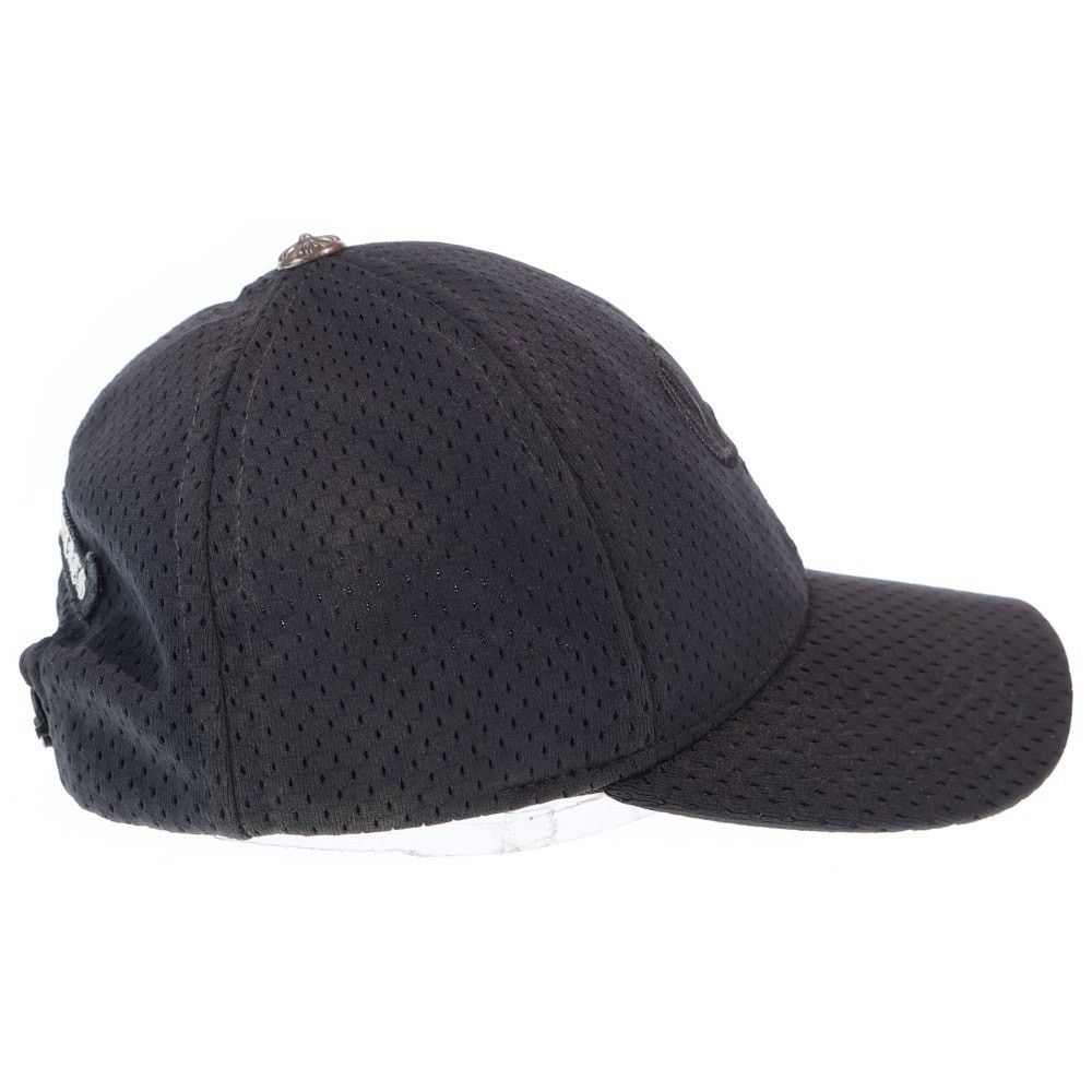Chrome Hearts CHROME HEARTS Black Mesh Baseball Cap Hat Size ONE SIZE - 3 Thumbnail