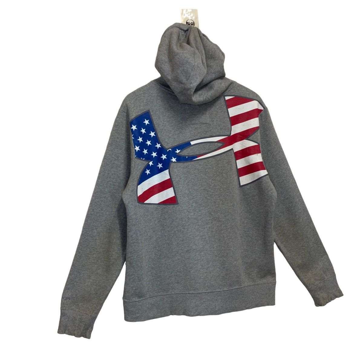 Under Armour × Vintage Under Armour Big Logo Printed Fullzip Hoodies Size M Size US M / EU 48-50 / 2 - 2 Thumbnail