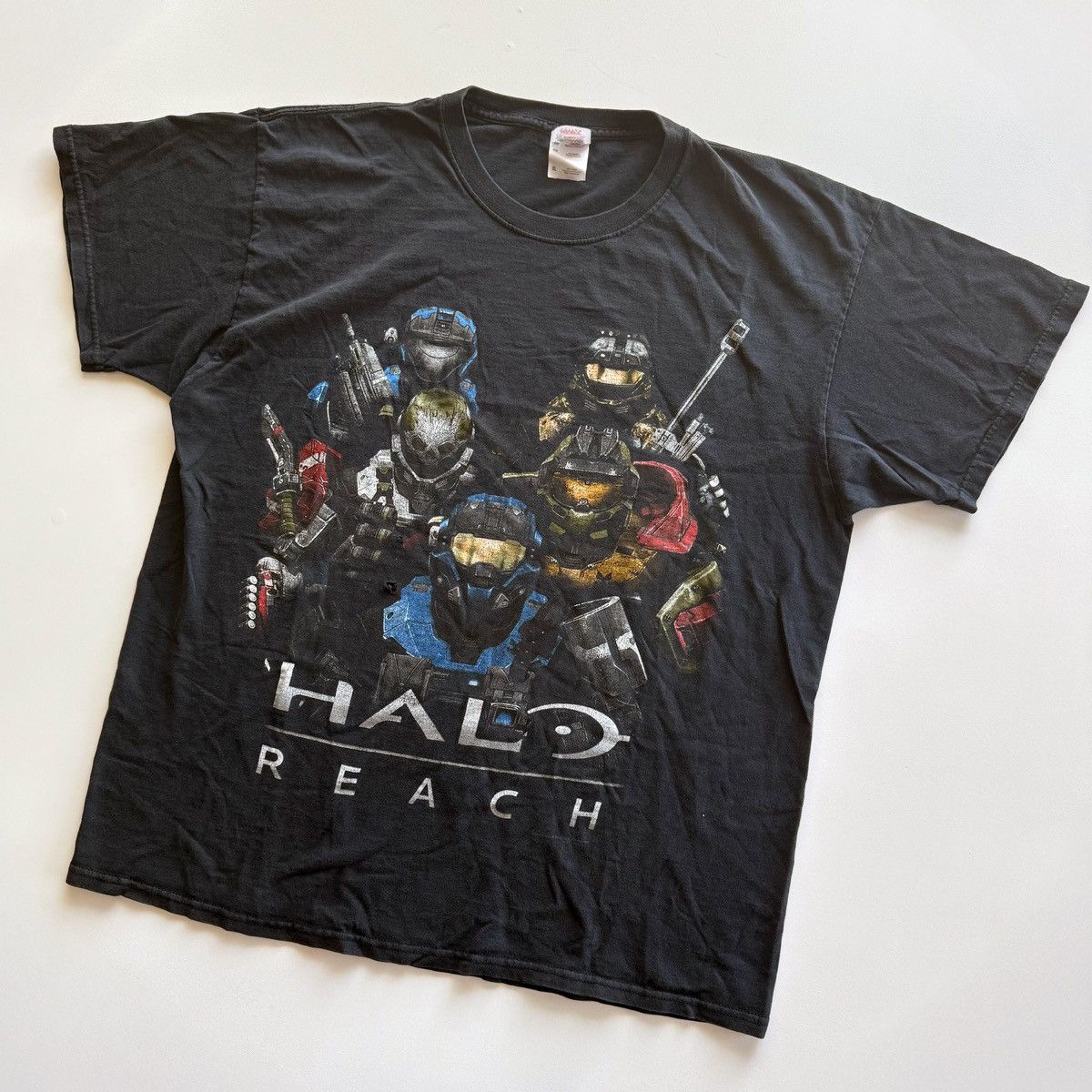 Vintage 2010 Vintage Halo Reach Noble Team Tee Size US XL / EU 56 / 4 - 2 Thumbnail