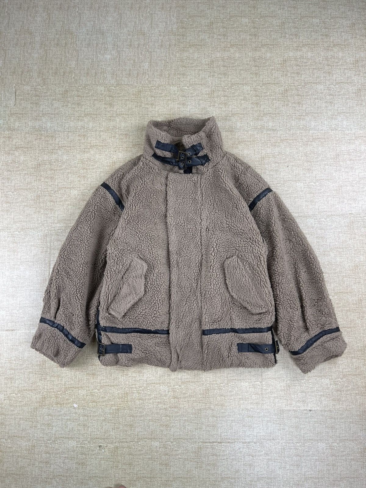 Vintage Japanese Brand B-3 Style Sherpa Jacket
