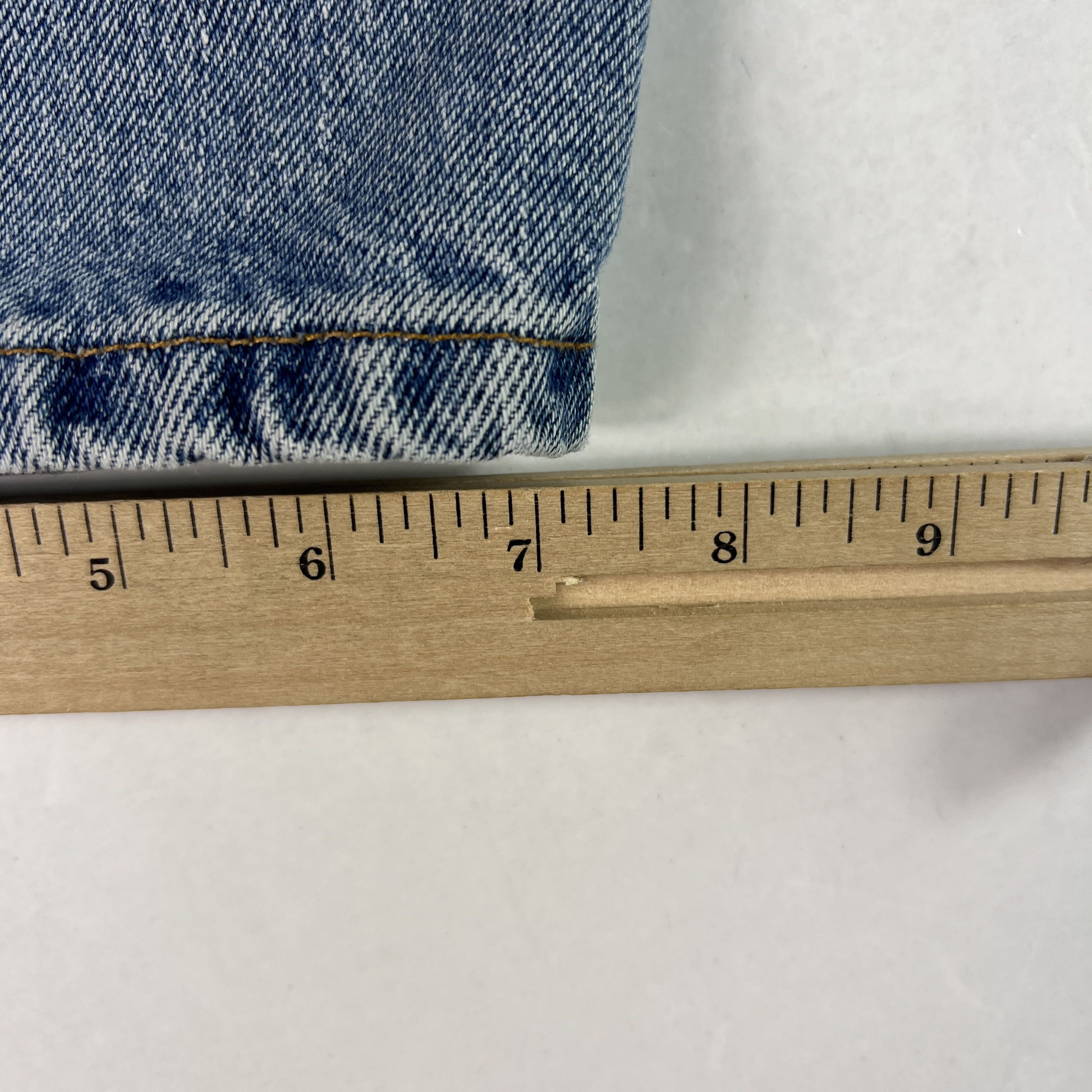 Levi's Y2K Levi's Jeans 505 Straight Blue Faded Distressed Denim Size US 31 - 19 Thumbnail