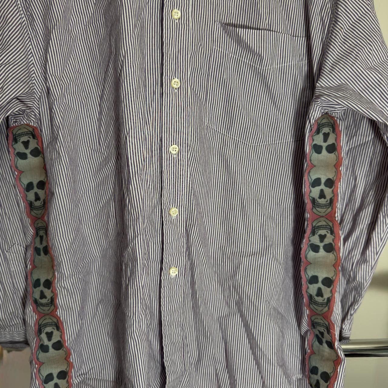 Other Upcycled button up shirt with skulls Size US L / EU 52-54 / 3 - 1 Thumbnail