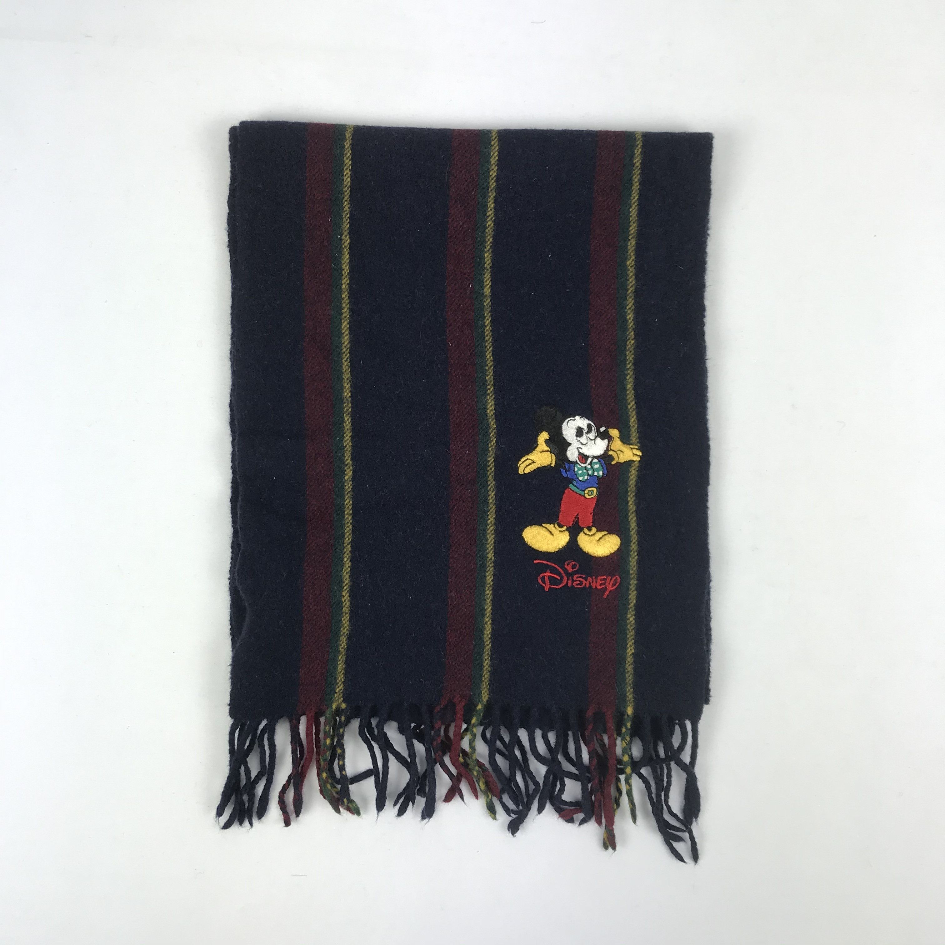 Disney Vintage Walt Disney Scarf Muffler Wool Cashmere Scarves Size ONE SIZE - 2 Thumbnail