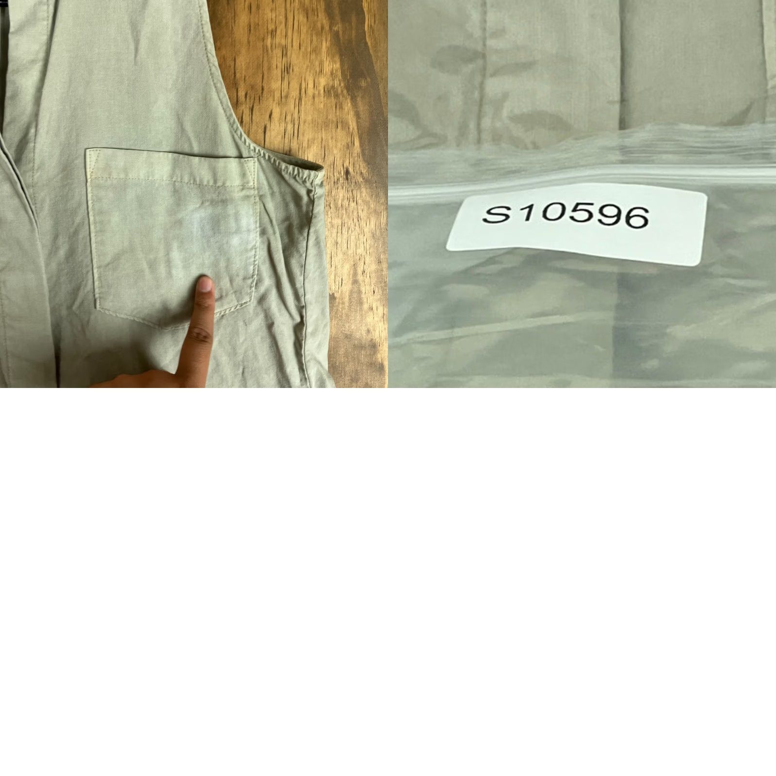 Anthropologie Cloth & Stone Womens Shirt Green Sleeveless Button-Down VNeck XS Size XS / US 0-2 / IT 36-38 - 9 Thumbnail