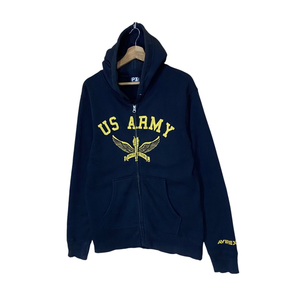 Avirex Avirex Us Army Big Logo Fullzip Hoodies Size M Size US M / EU 48-50 / 2 - 3 Thumbnail