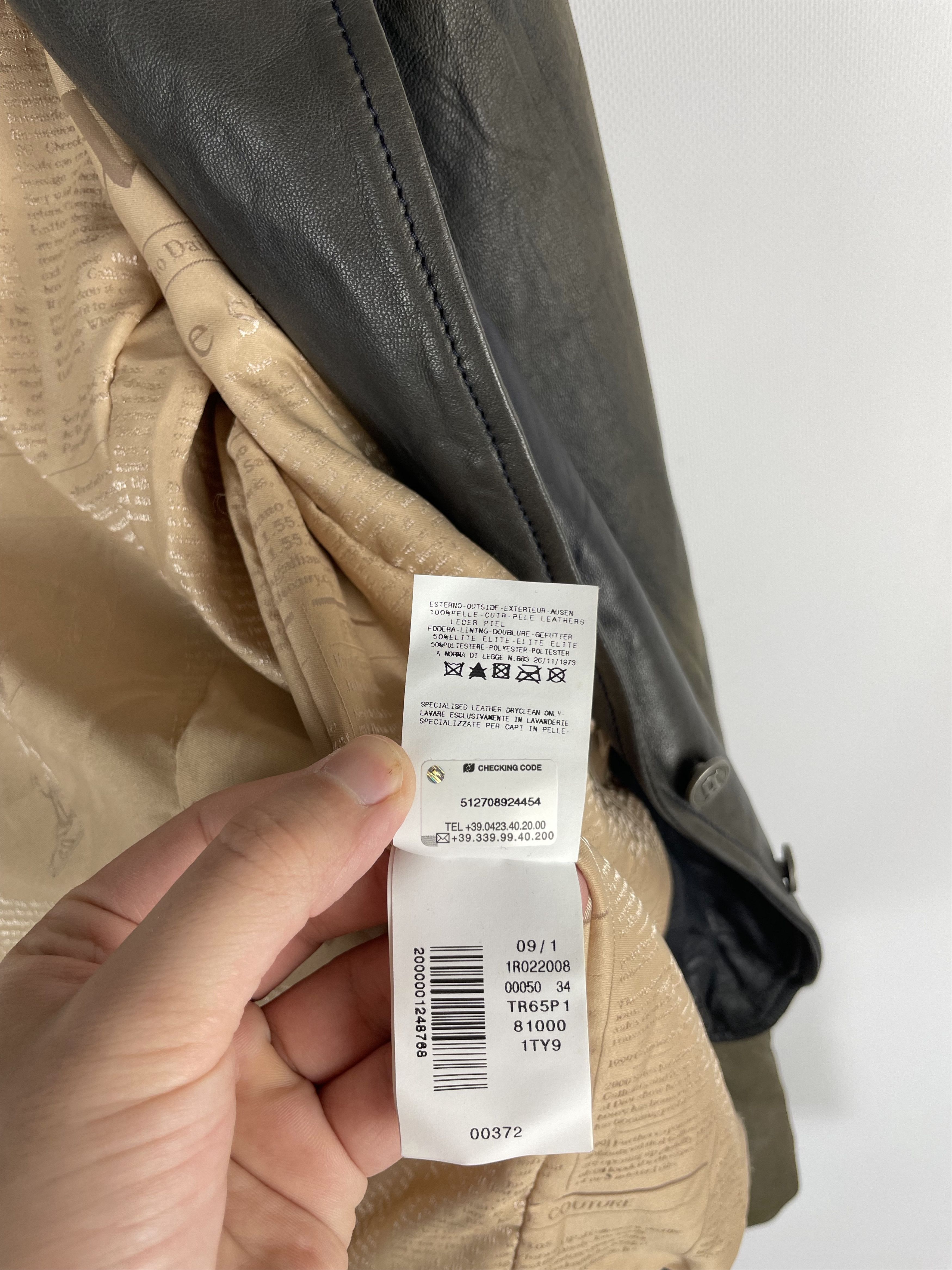 John Galliano John Galliano Real Leather Jacket Avant Garde Size L / US 10 / IT 46 - 12 Thumbnail