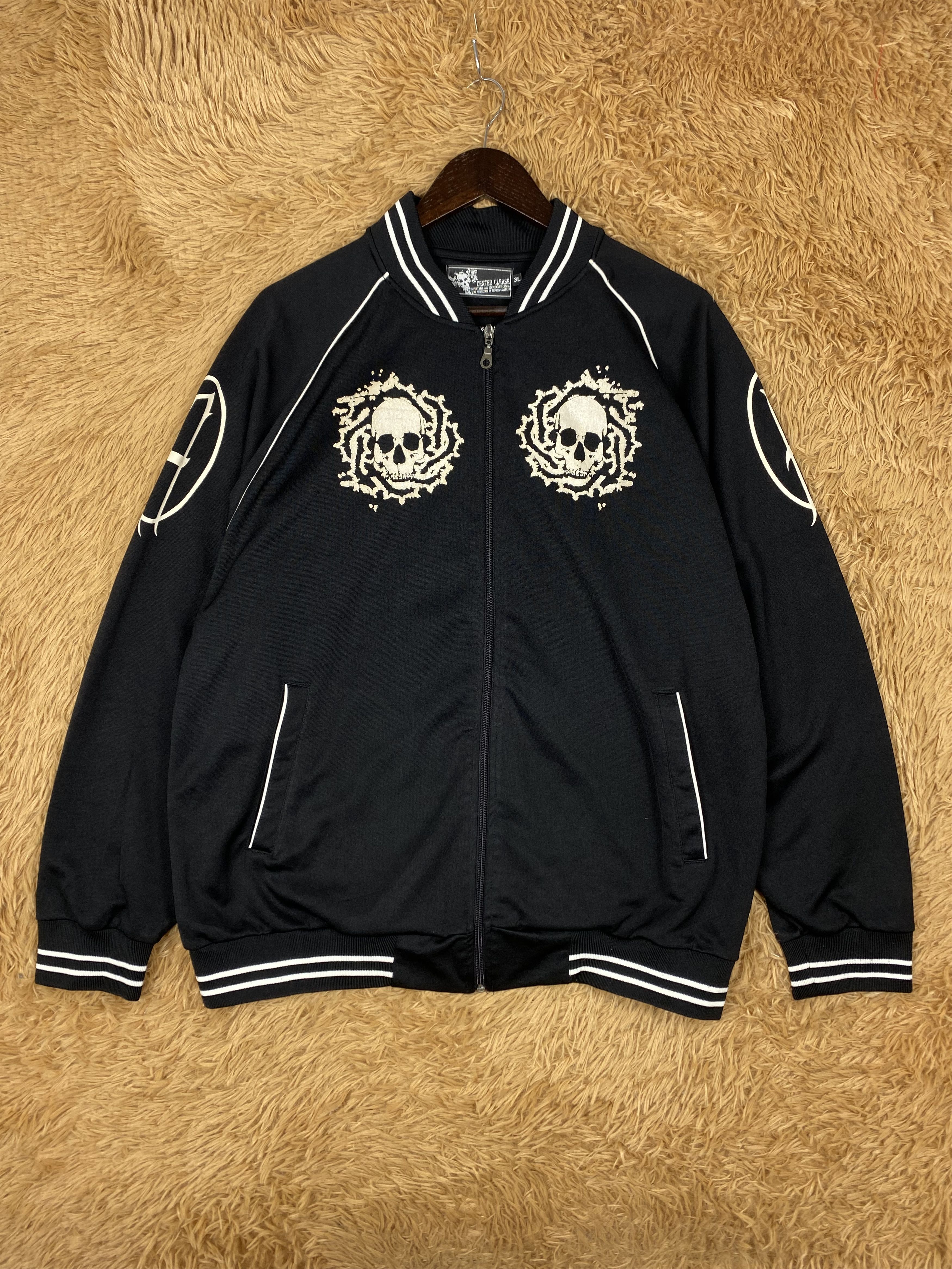 Vintage Vintage Center Clease Zip Up Sweaters DJ0885 Size US L / EU 52-54 / 3 - 2 Thumbnail