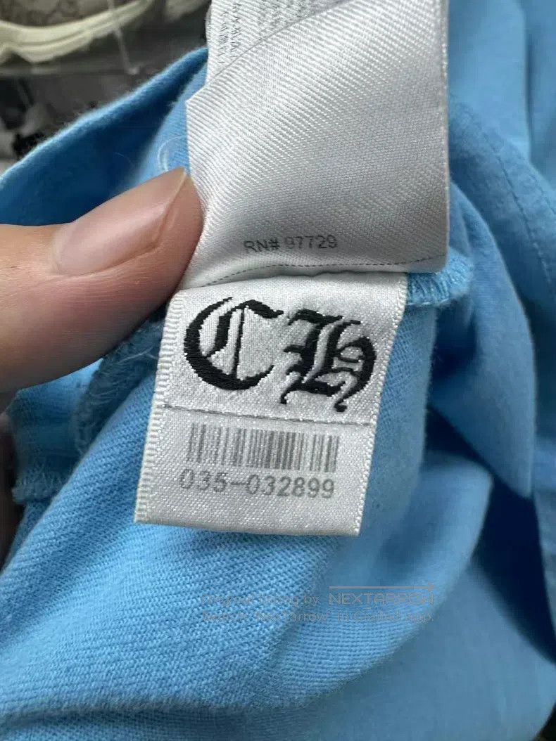 Chrome Hearts CHROME HEARTS Size XL Blue long sleeves Size US XL / EU 56 / 4 - 7 Thumbnail