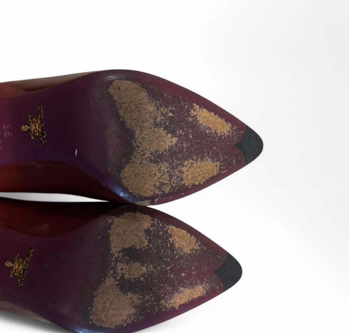 Prada × Vintage vintage red prada heels Size US 4.5 / IT 34.5 - 4 Thumbnail