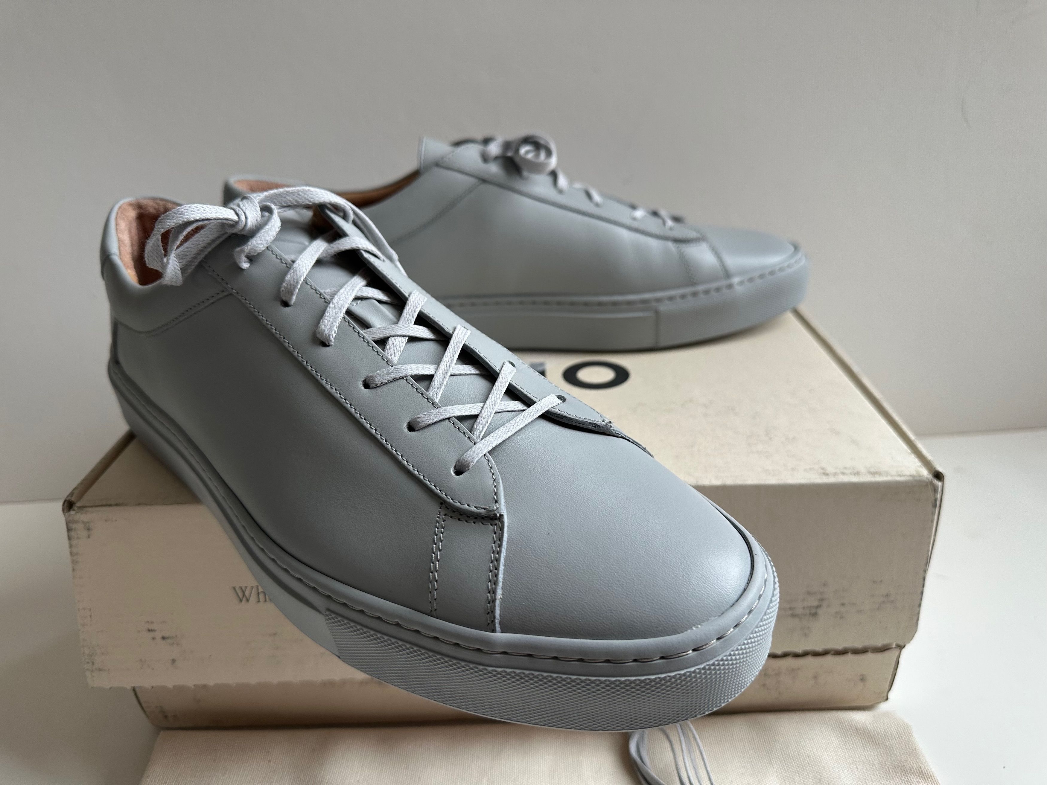 Koio Koio Capri Leather Sneakers - Pebble - US14 (NIB) Size US 14 / EU 47 - 7 Thumbnail