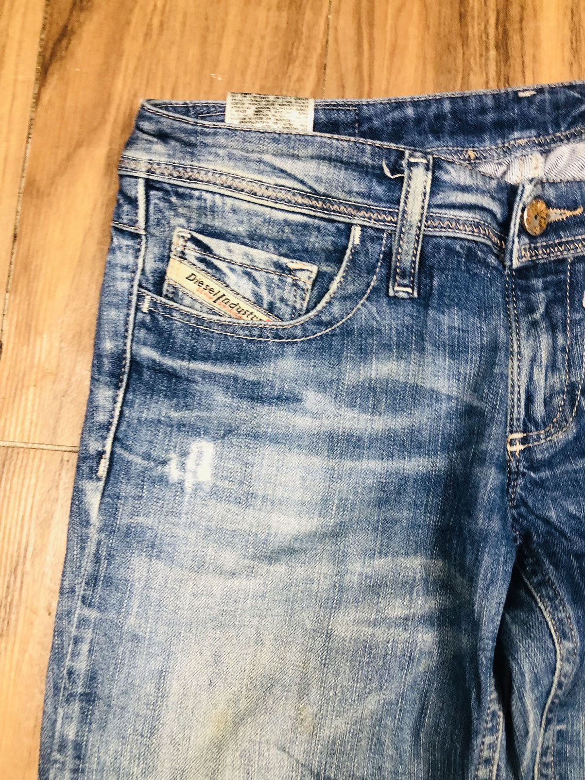 Diesel Diesel Industry Distress Jeans (34) Size 26" / US 2 / IT 38 - 5 Thumbnail