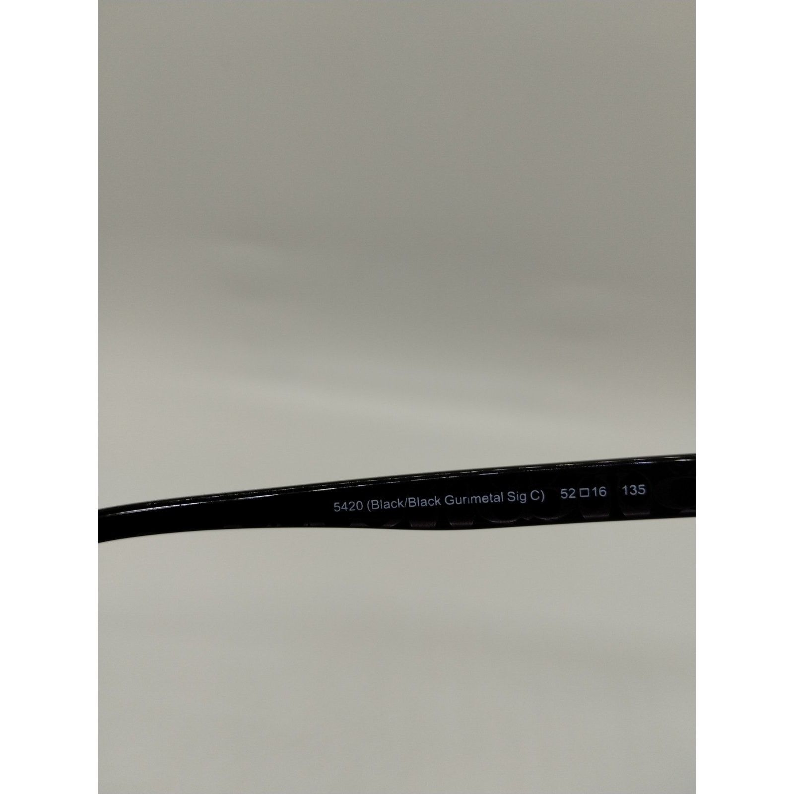 Coach Coach HC6095 5420 Black/Blk Gunmetal Signature C Eyeglasses Size ONE SIZE - 7 Thumbnail