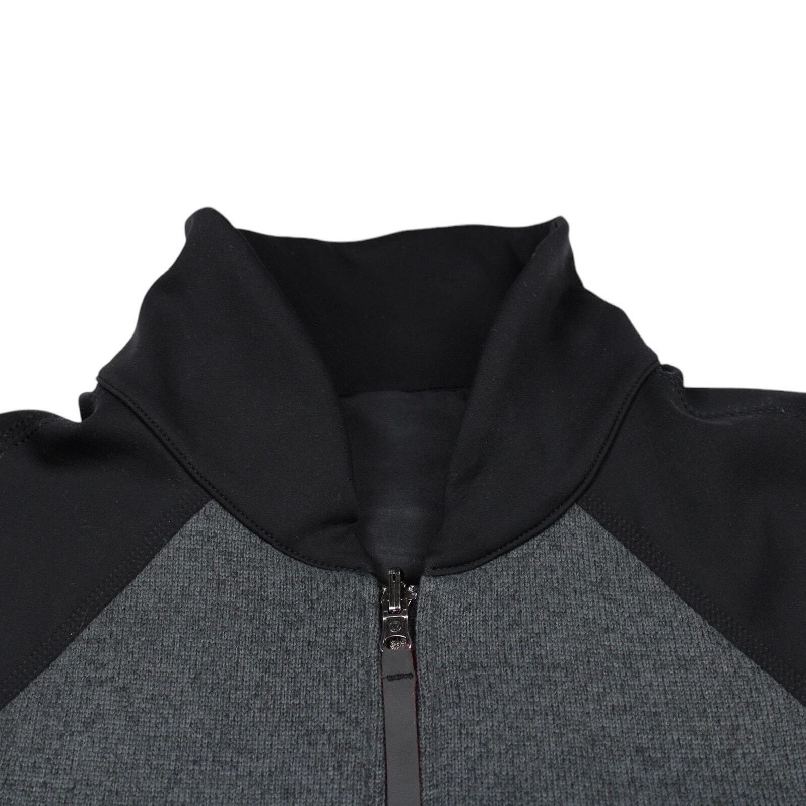 Lululemon LuluLemon Full Zip Up Bomber Jacket Gray/Black - Size Large Size US L / EU 52-54 / 3 - 6 Thumbnail