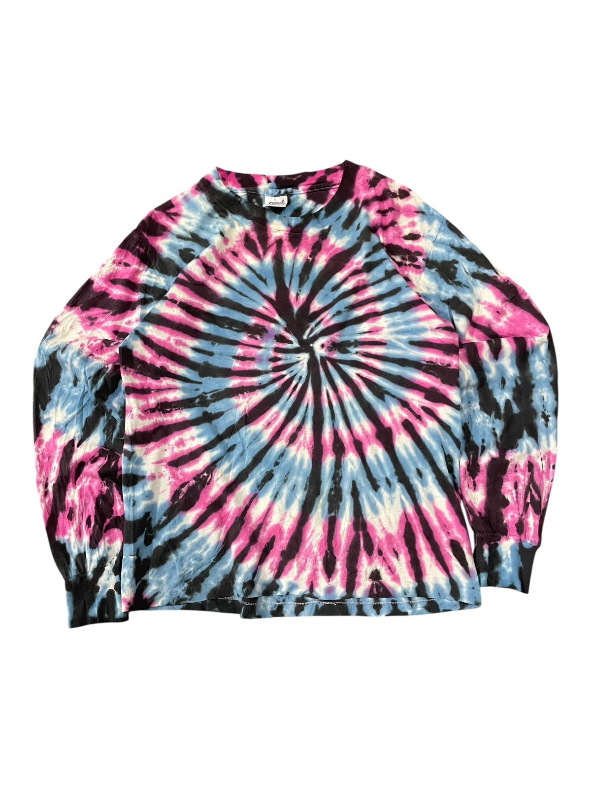 Anvil Vintage Anvil Spiral Tie-Dye Long Sleeve Shirt Size US L / EU 52-54 / 3 - 1 Thumbnail
