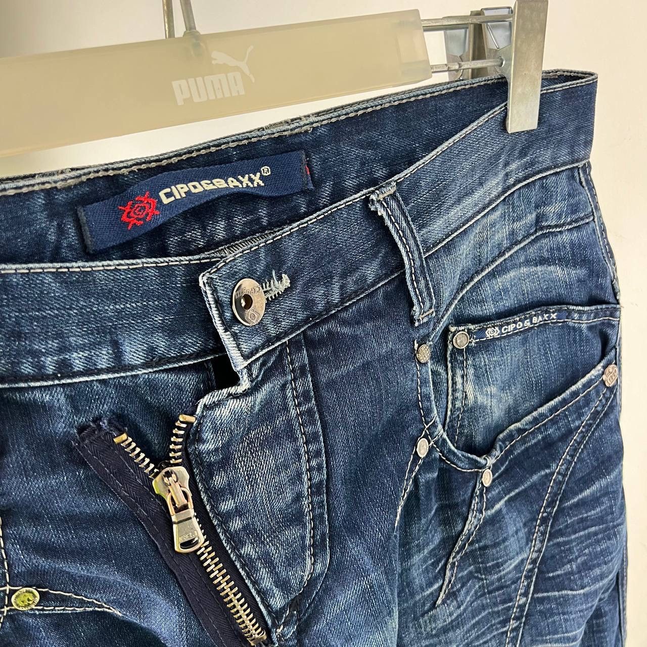 Japanese Brand Japanese Cipo & Baxx Multipocket Denim Jeans Streetwear Size US 36 / EU 52 - 4 Thumbnail