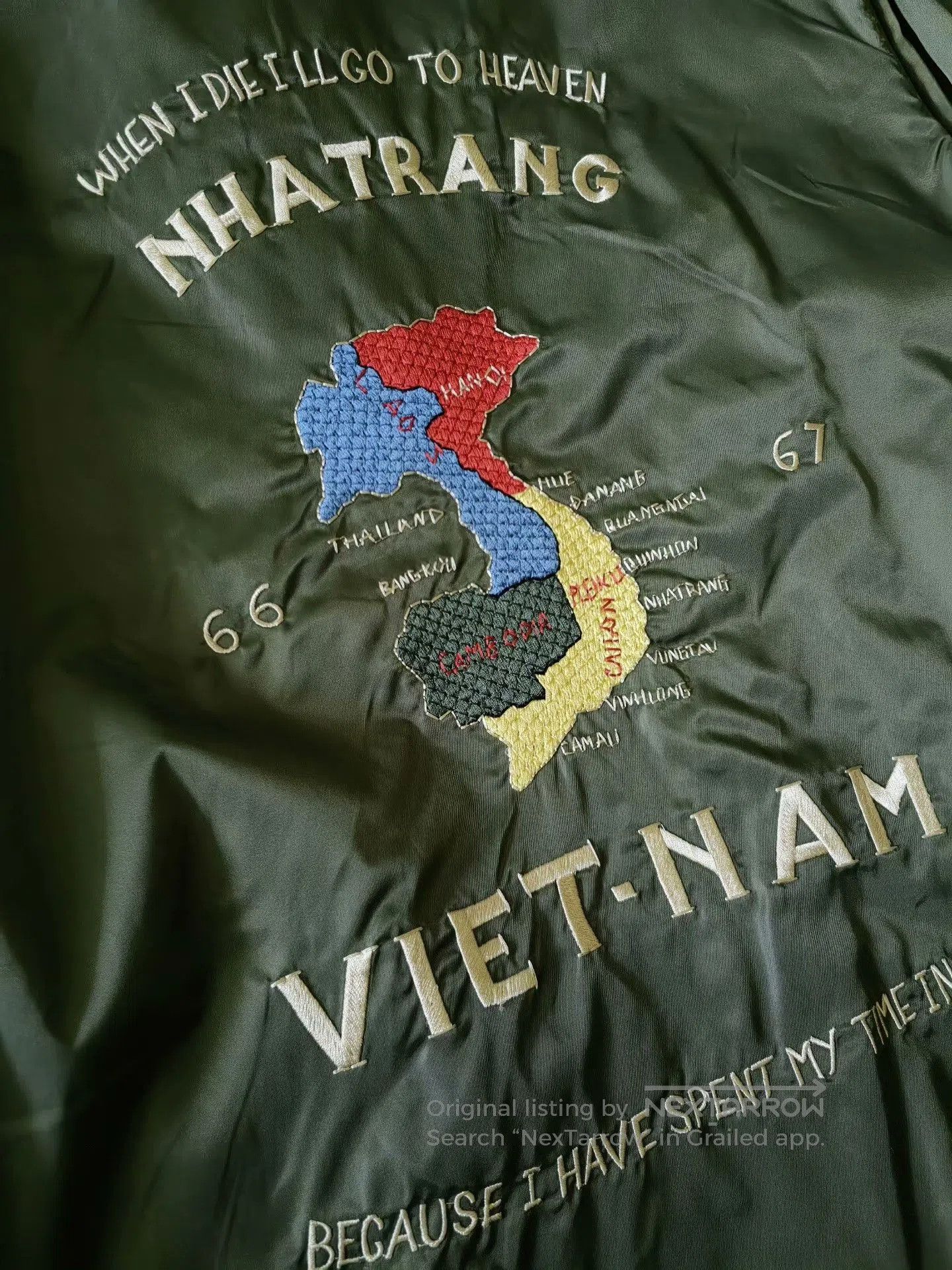 Other American Retro Military Embroidered Jacket. Size US XL / EU 56 / 4 - 4 Thumbnail