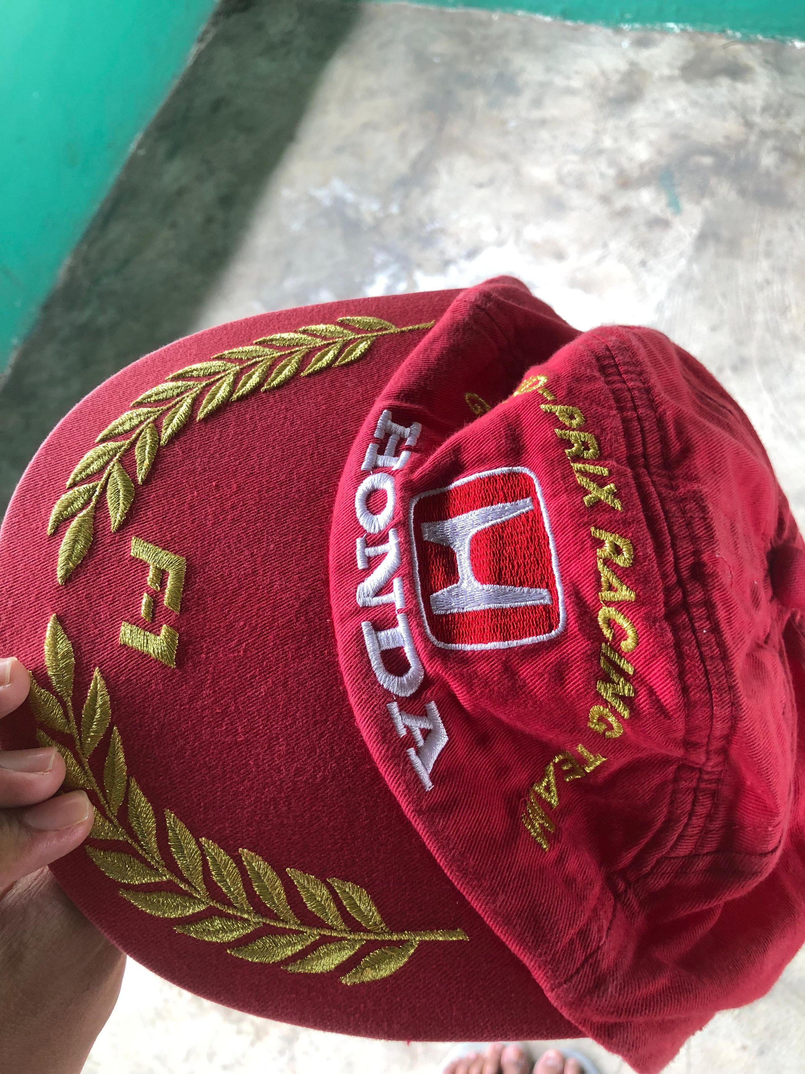 Honda × Vintage Vintage Racing Hats Honda Size ONE SIZE - 4 Thumbnail