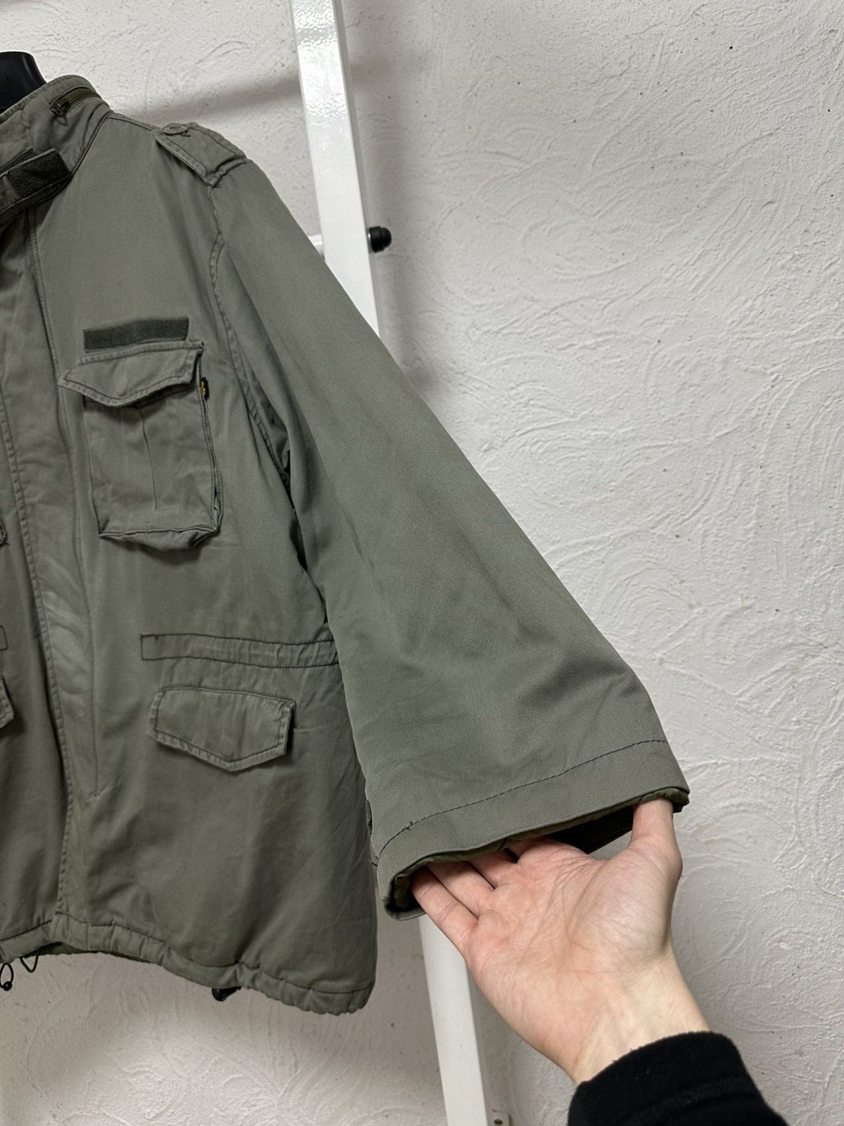 Aeronautica Militare × Alpha Industries Alpha Industries Military Jacket XXXL Khaki Multi-Pocket USA Size US XXL / EU 58 / 5 - 3 Thumbnail