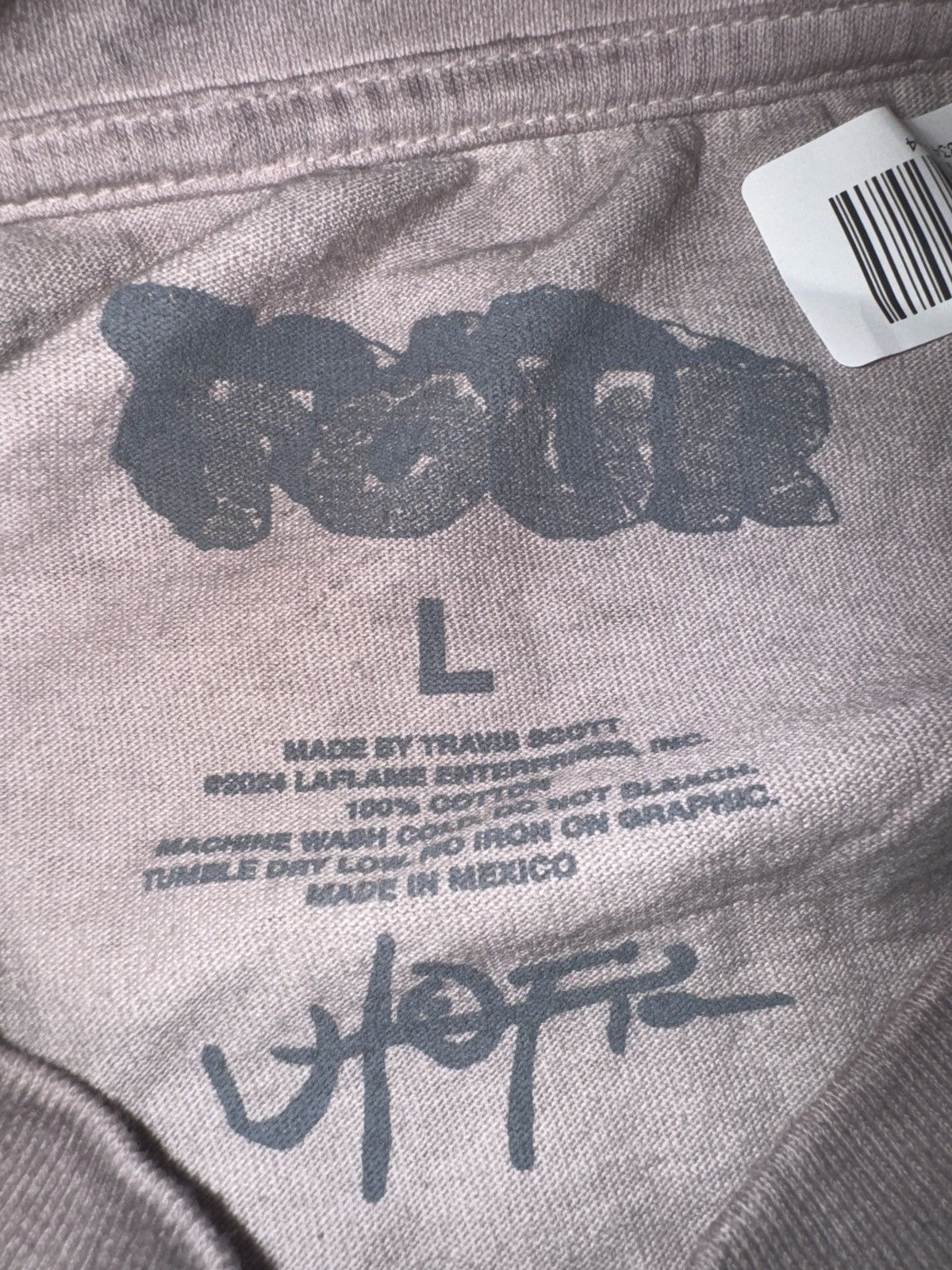 Travis Scott Travis Scott Long Sleeve II T-Shirt Size US L / EU 52-54 / 3 - 5 Thumbnail