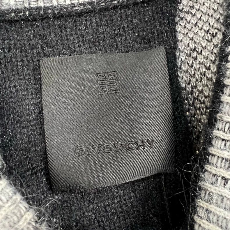 Givenchy Givenchy Mohair black and white checkered sweater 2506-Next Size US L / EU 52-54 / 3 - 5 Thumbnail