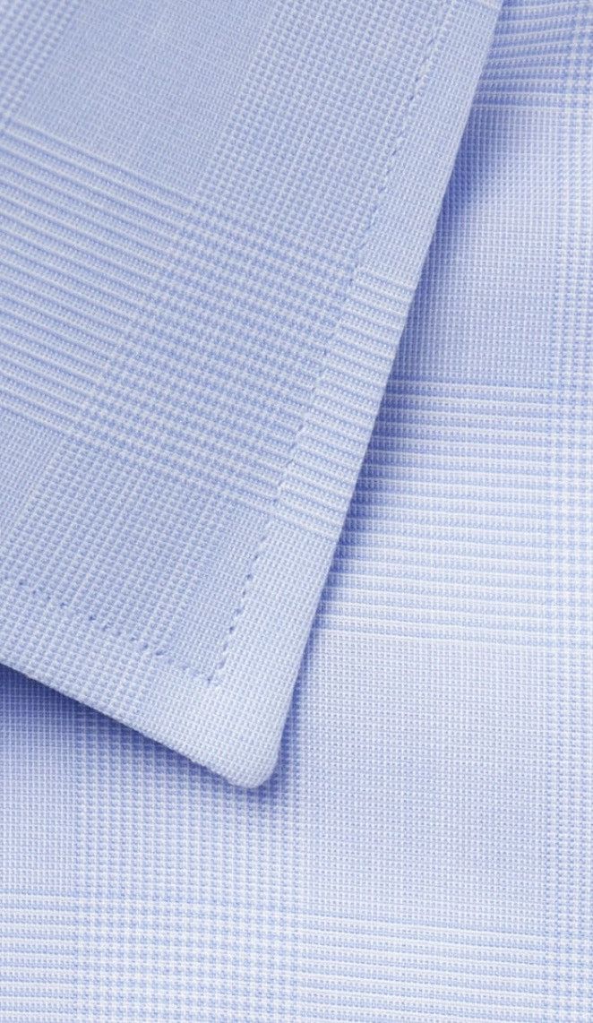 Tom Ford TOM FORD dress Shirt 41 / 16 blue tartan Size US L / EU 52-54 / 3 - 4 Thumbnail