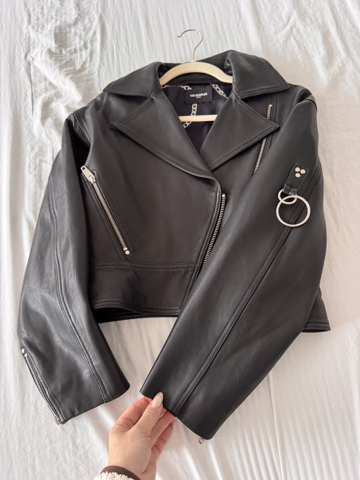 The Kooples The kooples Leather Jacket size 1 Size S / US 4 / IT 40 - 4 Thumbnail