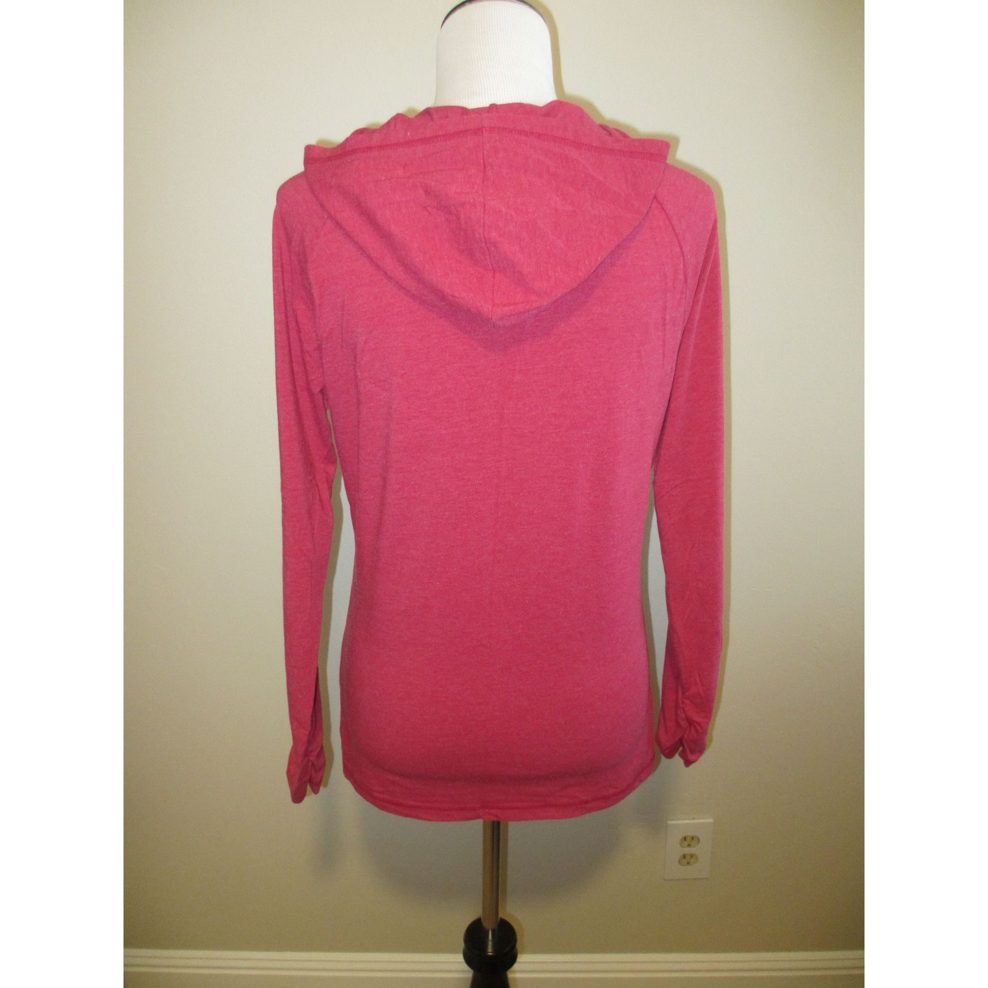 Puma Puma Brand Womens Pink Hooded Pullover With Front Pocket Lon Size M / US 6-8 / IT 42-44 - 3 Thumbnail