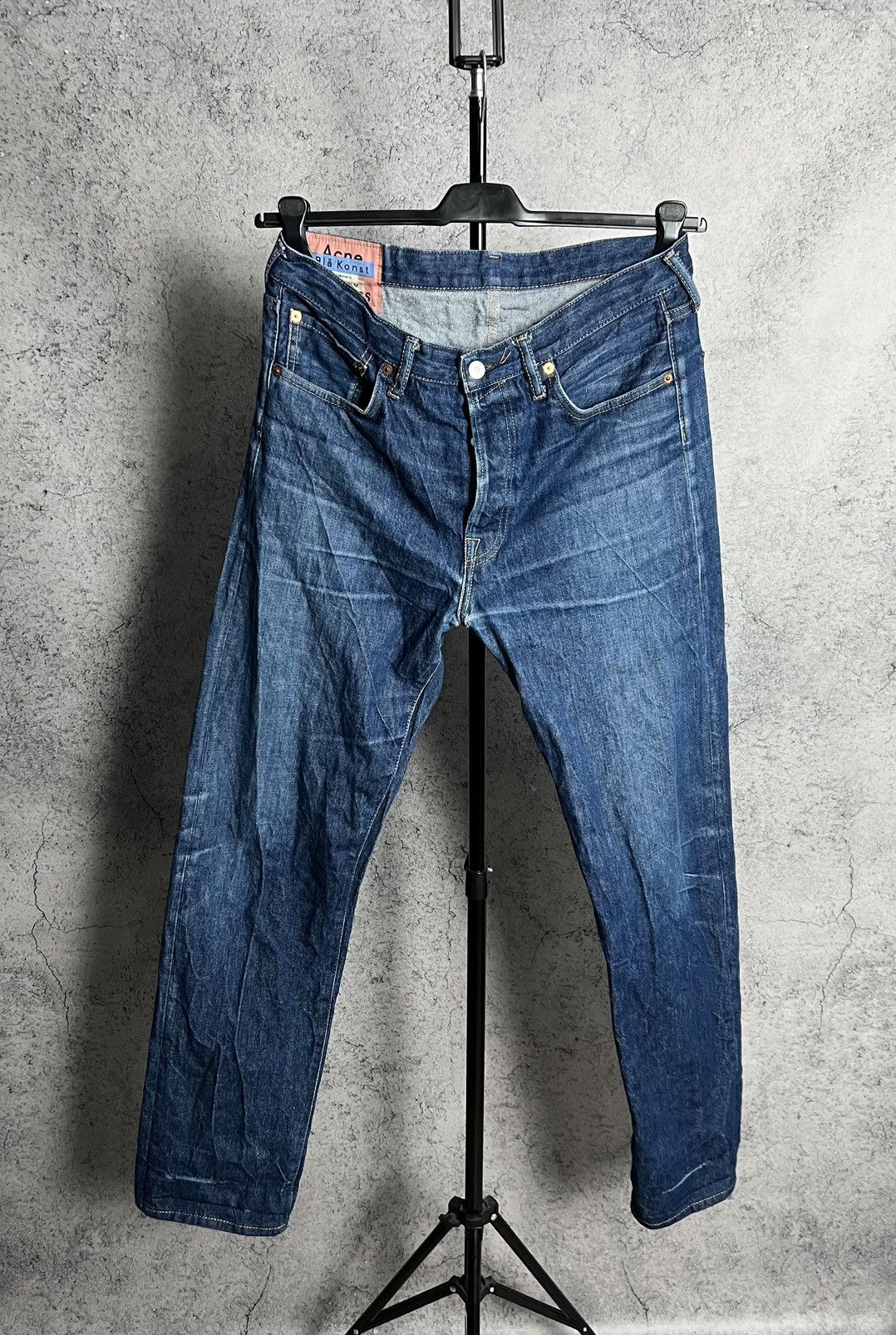 Acne Studios Acne Studios Bla Konst Jeans Size 33x34 Straight Denim Pants Size US 33 - 1 Thumbnail