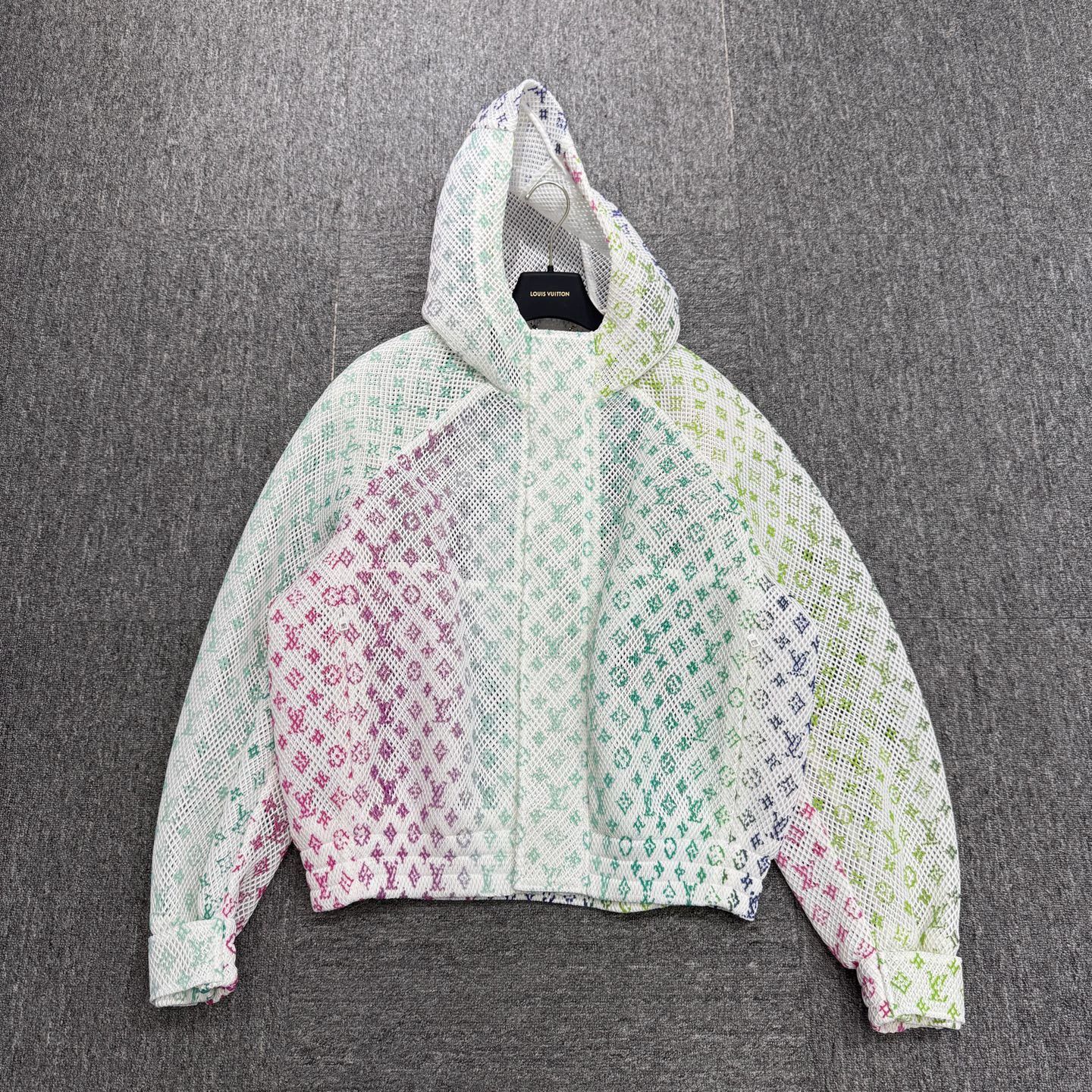 Louis Vuitton LV gradient monogram cutout jacket size 50 Size US M / EU 48-50 / 2 - 1 Thumbnail