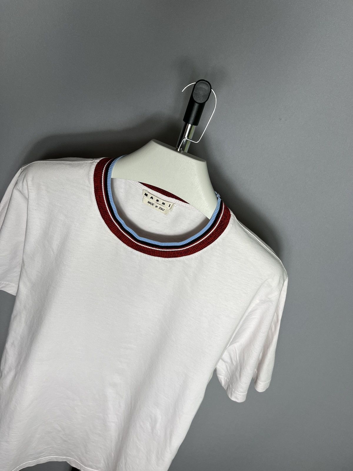 Marni marni humu0011el mens t-shirt light pink short sleeve cotton Size US XL / EU 56 / 4 - 2 Thumbnail