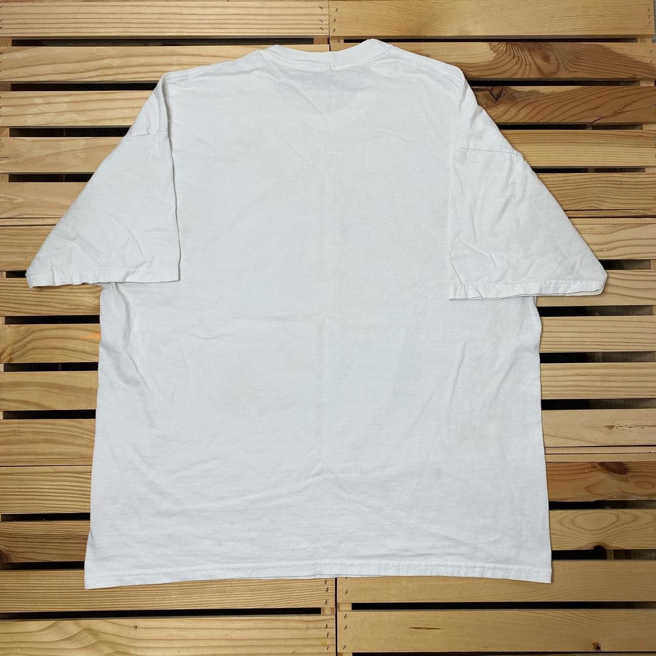 Jerzees Vintage Voodoo Bar NOLA White Y2K Biker Tee Size XL Size US XL / EU 56 / 4 - 2 Thumbnail