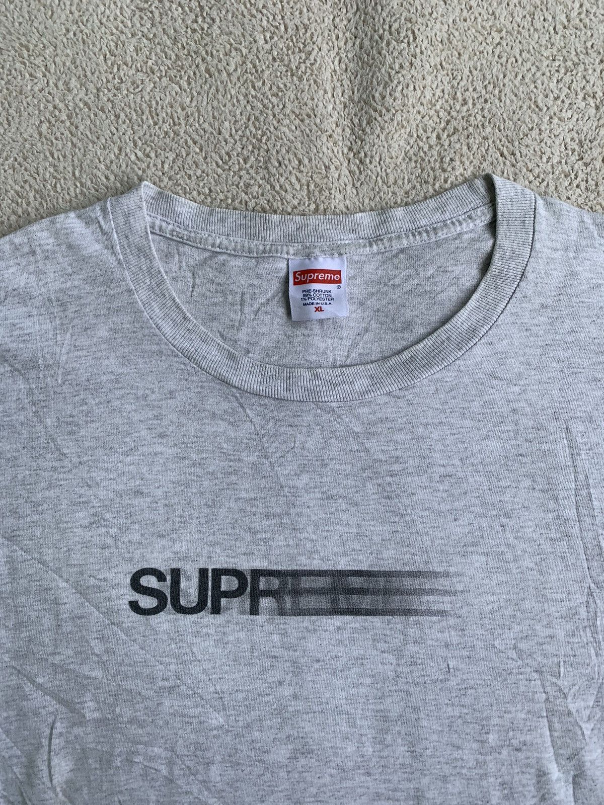 Supreme Supreme Motion Logo Tee Size US XL / EU 56 / 4 - 4 Thumbnail