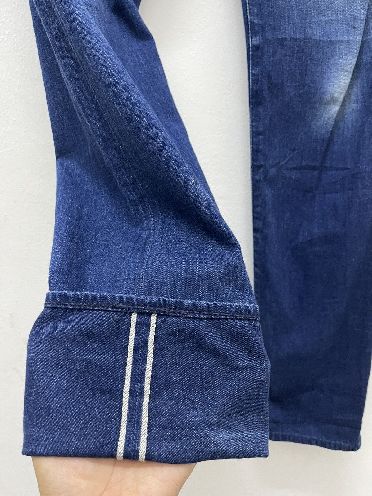 KATO Rare TRIPLE A By KATO Hidden Rivets Selvedge Made in Japan Size US 30 / EU 46 - 8 Thumbnail