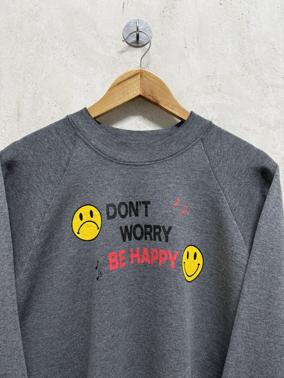 Vintage Vintage 90s Wording Double Meaning Sweatshirt Size US L / EU 52-54 / 3 - 2 Thumbnail