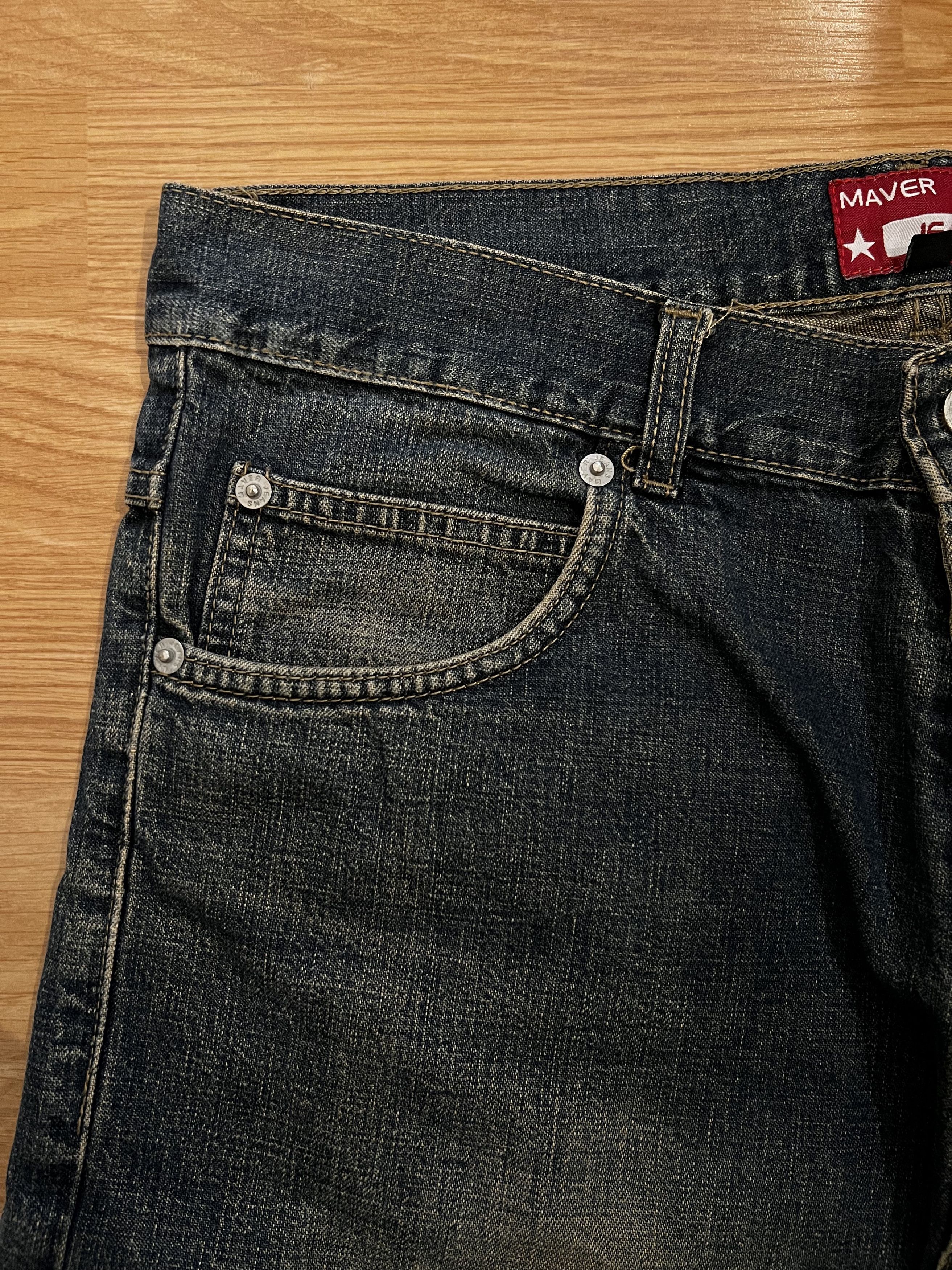 Vintage Vintage Y2K Stonewash Denim Jeans Size US 34 / EU 50 - 7 Thumbnail
