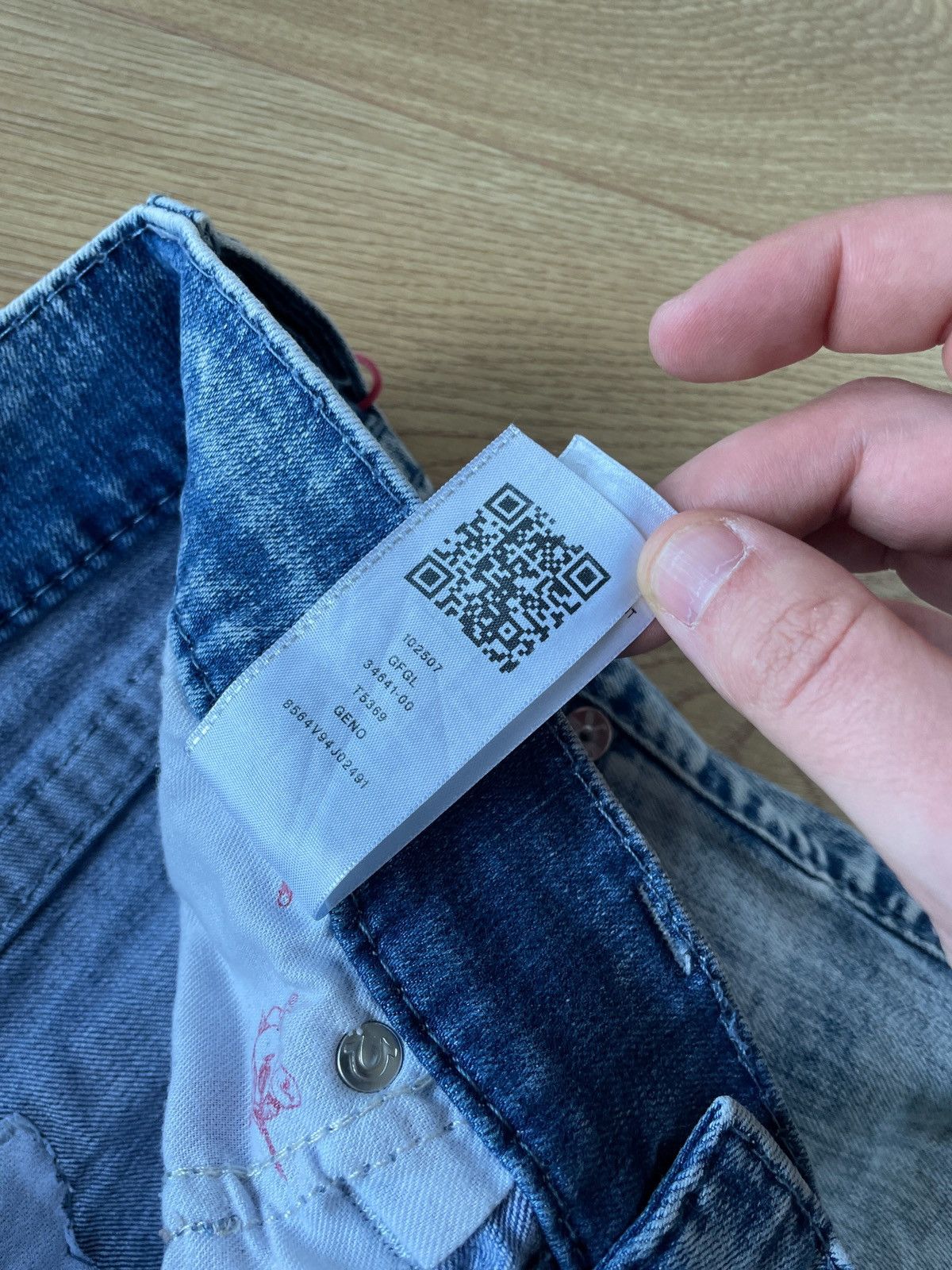 True Religion × Vintage Y2K Vintage TRUE RELIGION GENO Relaxed Slim Denim Pants Size US 32 / EU 48 - 7 Thumbnail