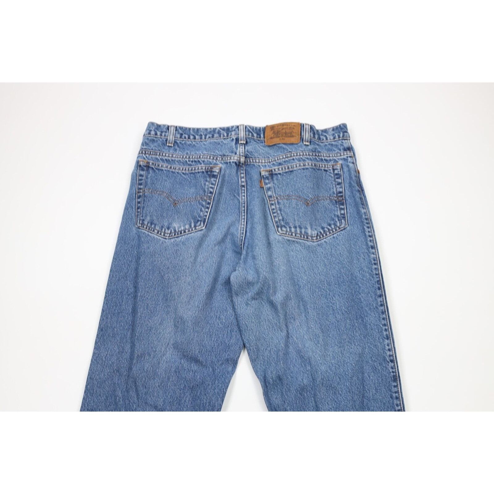 Levi's Vintage 90s Levis 540 Distressed Relaxed Fit Denim Jeans Size US 36 / EU 52 - 9 Thumbnail