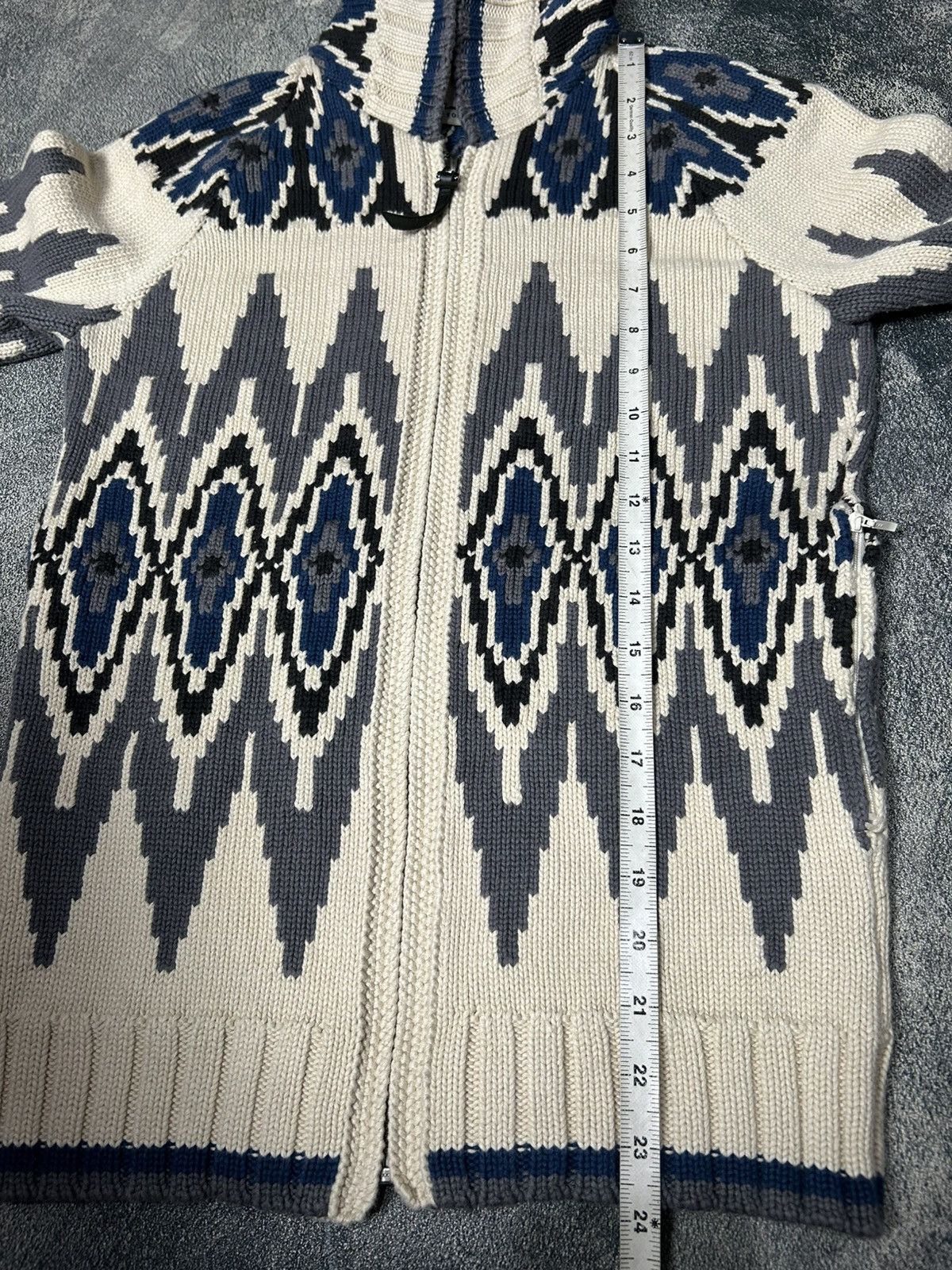 Hysteric Glamour Hysteric Glamour Cowichan hoodie Knit Size US S / EU 44-46 / 1 - 8 Thumbnail