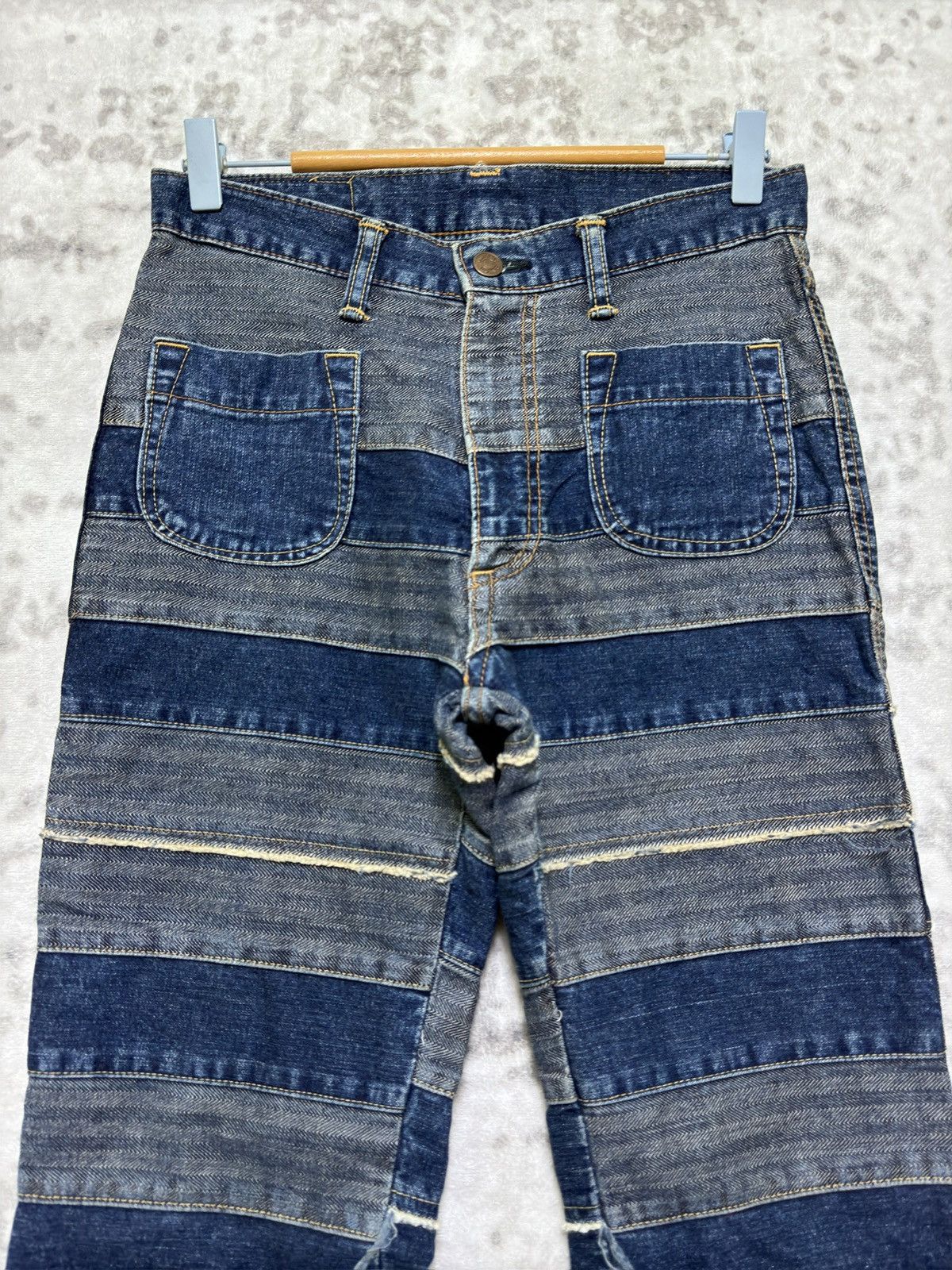 Hysteric Glamour Vintage 2000s Hysteric Glamour Flare “Hagi” Kinky Denim Size US 28 / EU 44 - 3 Thumbnail