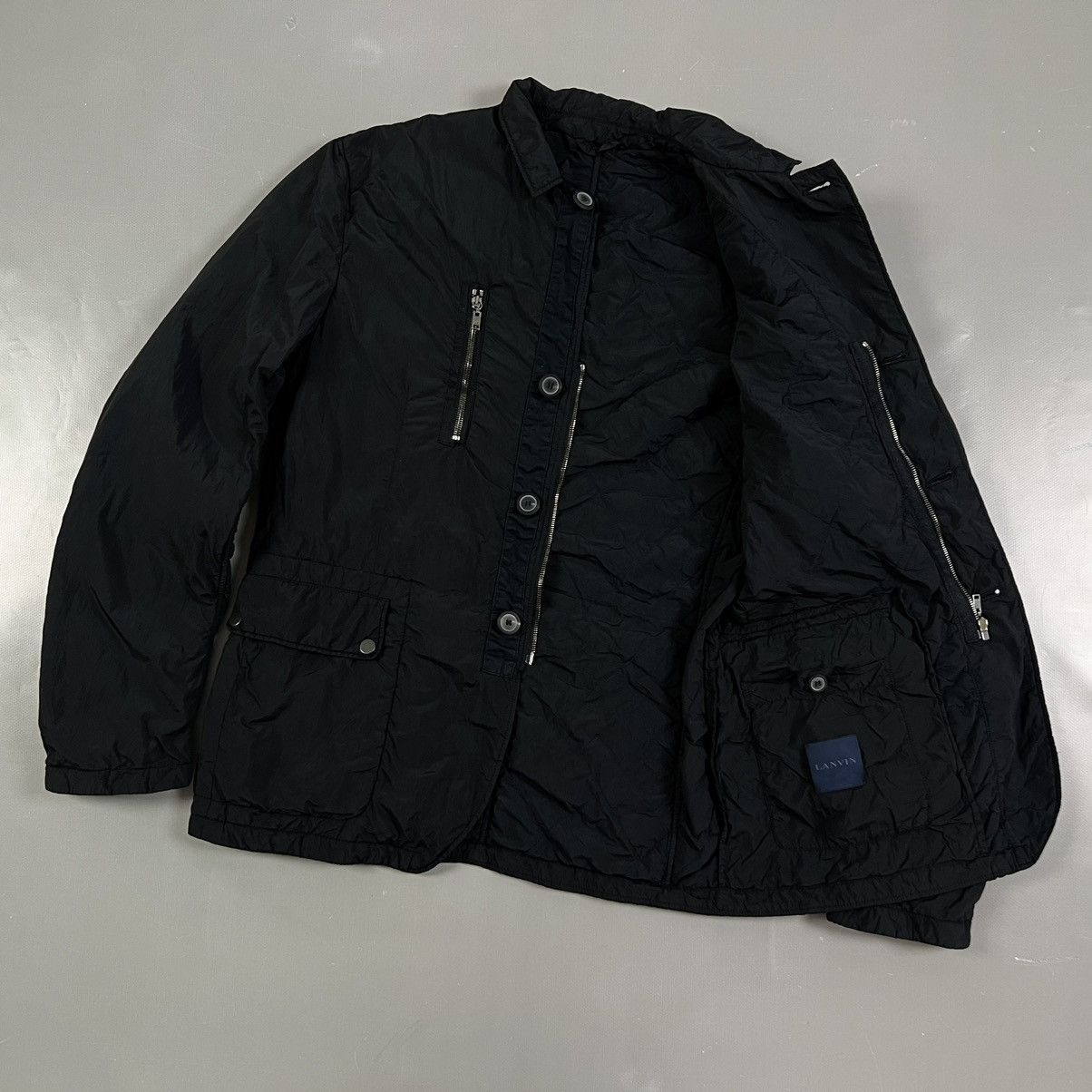 Lanvin Luxury Lanvin Shimmer Polyamide Light Jacket Man Size L Size US L / EU 52-54 / 3 - 4 Thumbnail