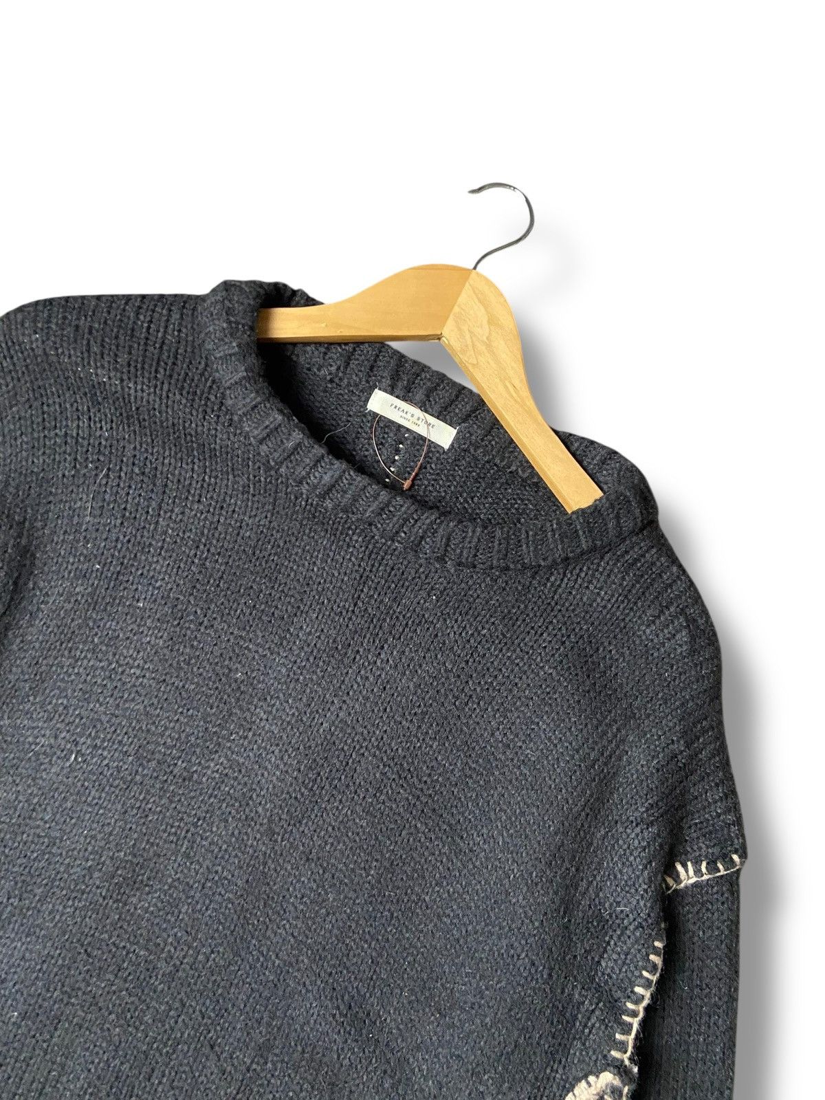 Japanese Brand Freaks Store Brand Hand Stitch Knitwear (169) Size ONE SIZE - 5 Thumbnail