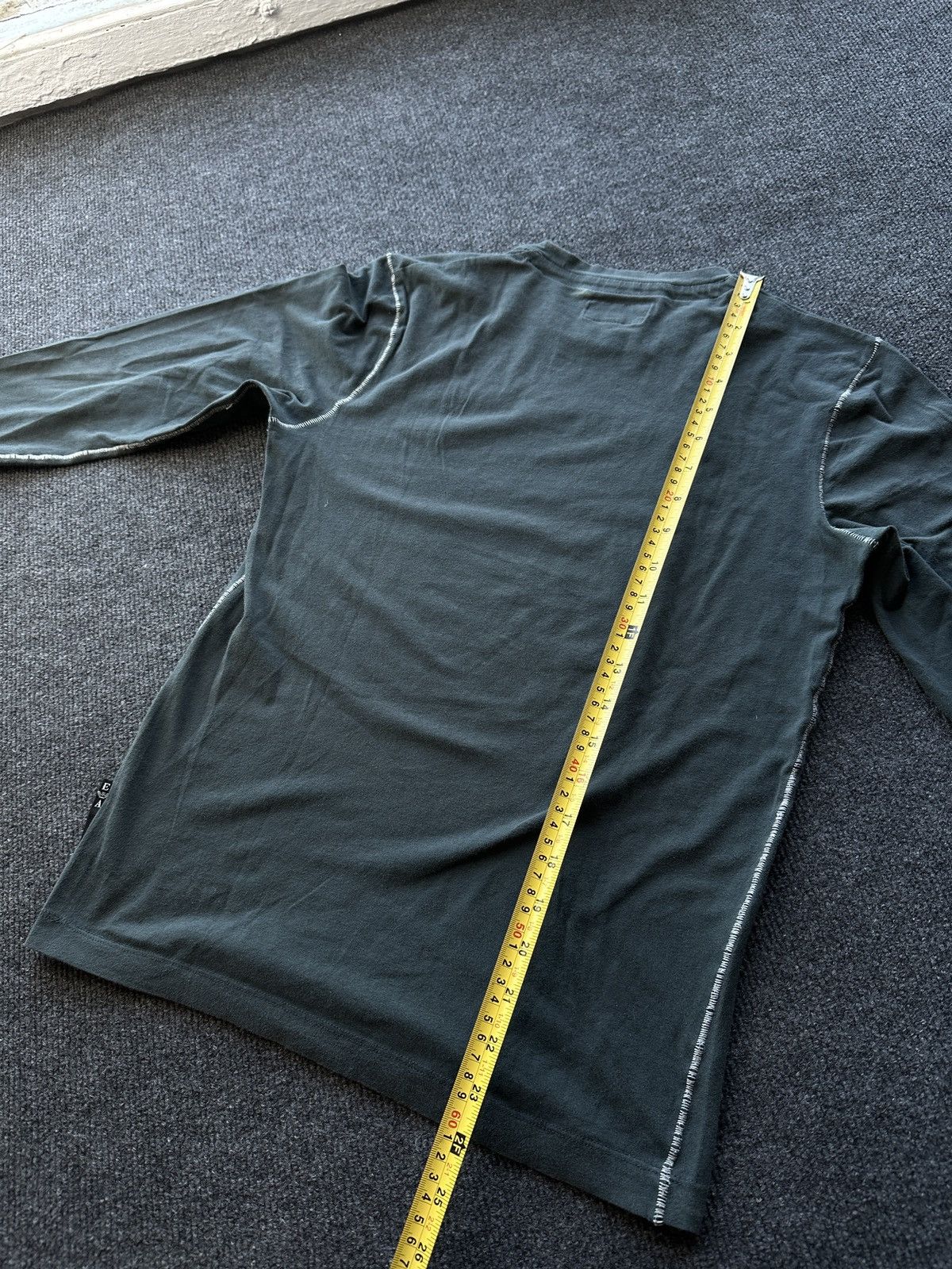 Armani 🚨EMPORIO ARMANI JEANS LONGSLEEVE VNTG 90s Italy BIG LOGO Size US M / EU 48-50 / 2 - 15 Thumbnail
