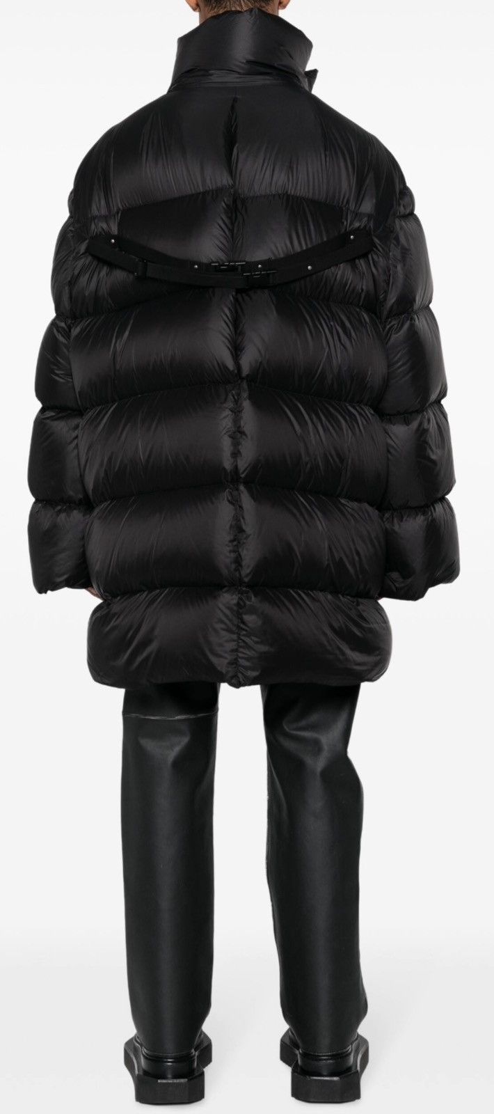 Rick Owens Rick Owens Puffer Luxor Funnel-neck Quilted Down Coat FW23 Size US M / EU 48-50 / 2 - 3 Thumbnail