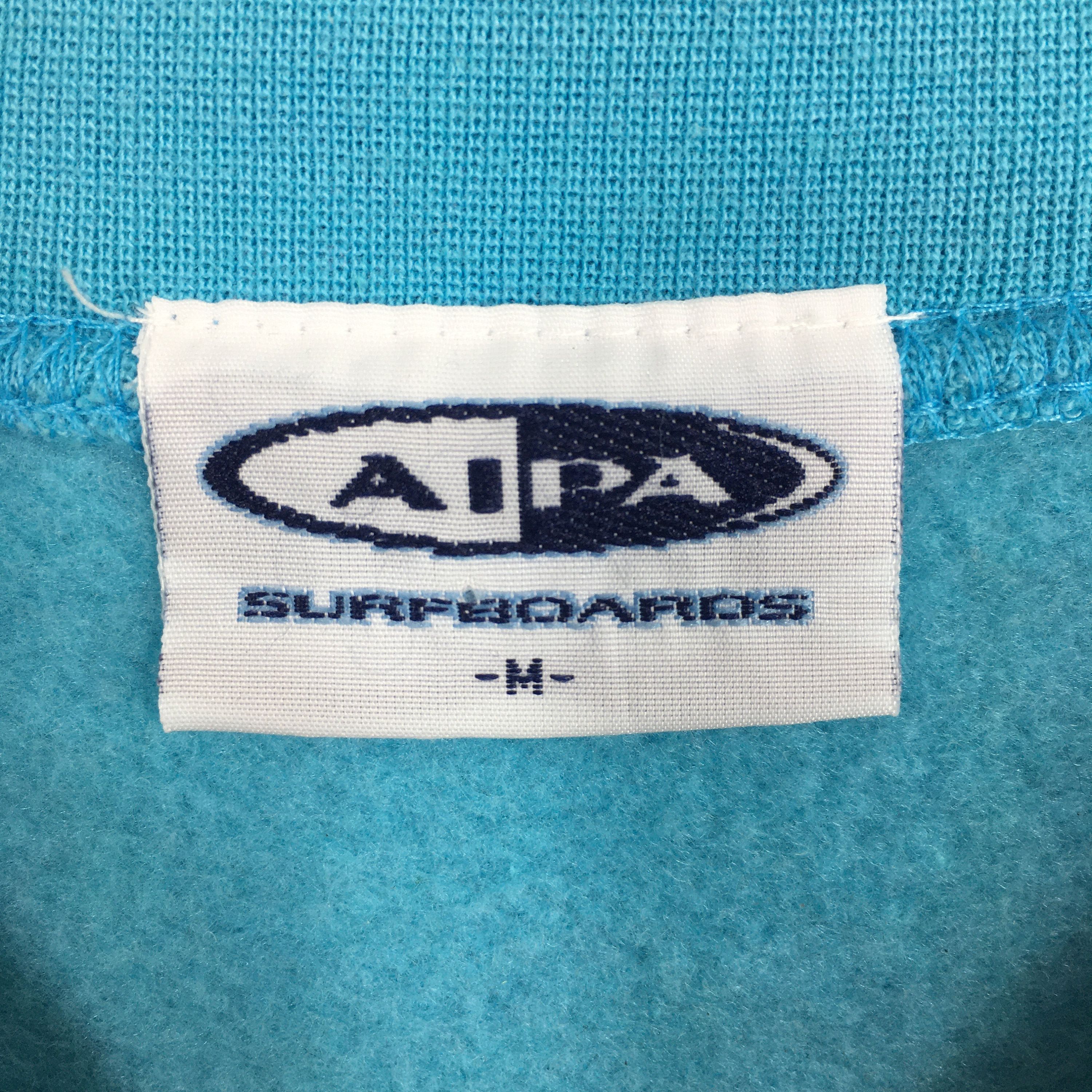 Vintage Vintage 90s Ben Aipa Surfboards Sweatshirt Medium Size US M / EU 48-50 / 2 - 7 Thumbnail